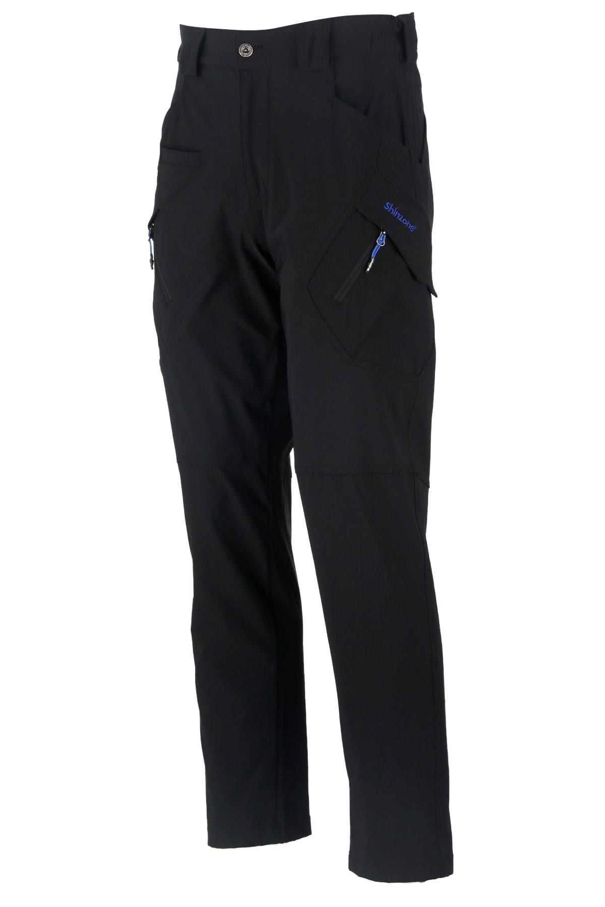 PantolonShinzoneErkek Fit Cepli Taktik Siyah Pantolon