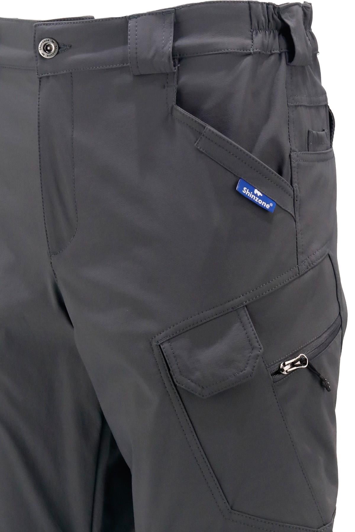 PantolonShinzoneErkek Fit Şık Cepli Taktik Antrasit Pantolon