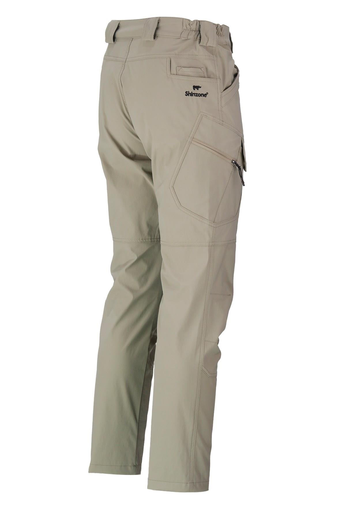 PantolonShinzoneErkek Fit Şık Cepli Taktik Bej Pantolon