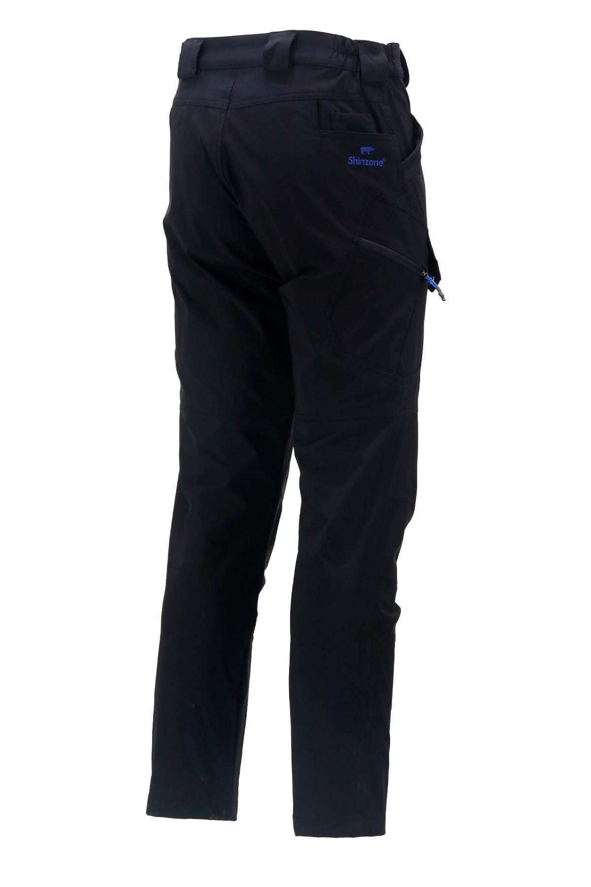 PantolonShinzoneErkek Fit Şık Cepli Taktik Siyah Pantolon
