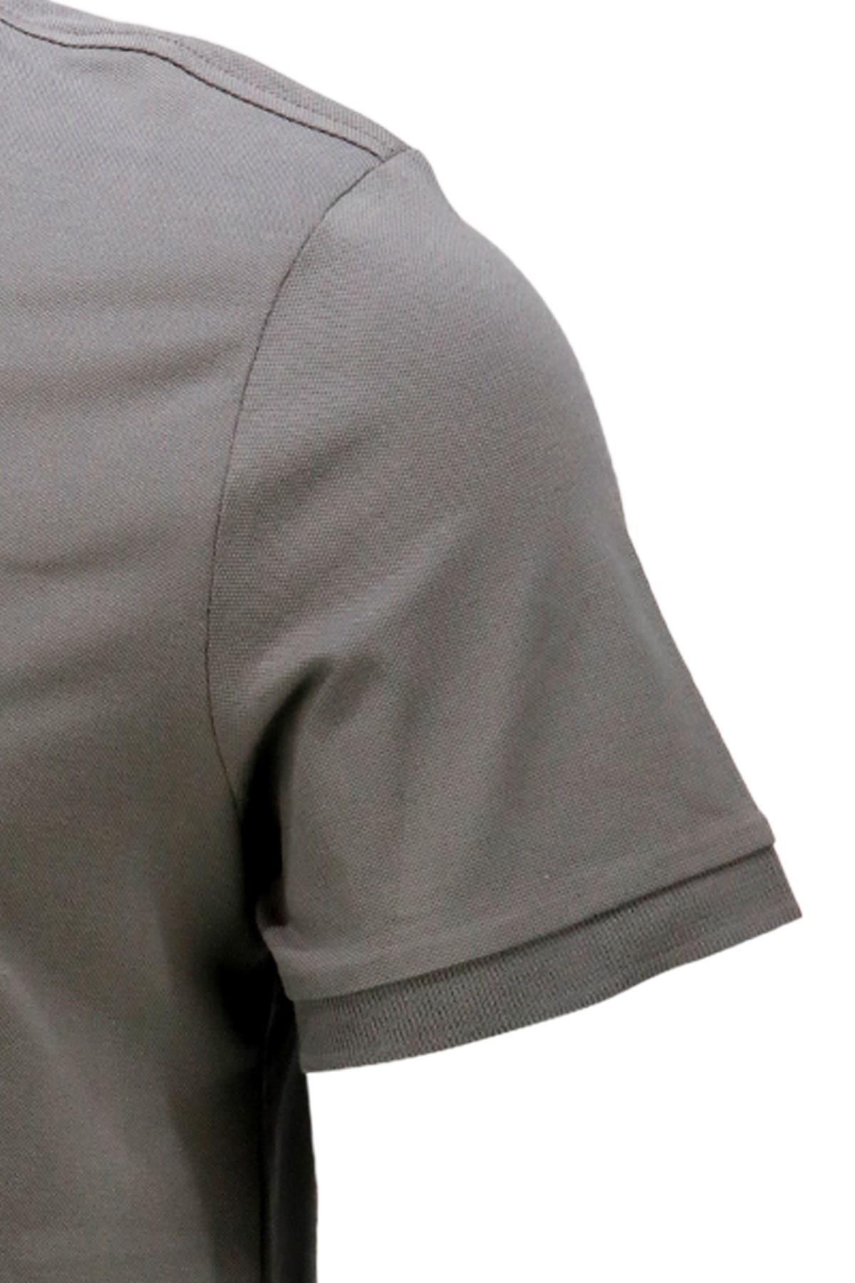 Polo Yaka T-ShirtShinzoneErkek Polo Yaka Yumuşak Dokulu, Kol Bantlı Haki T-Shirt