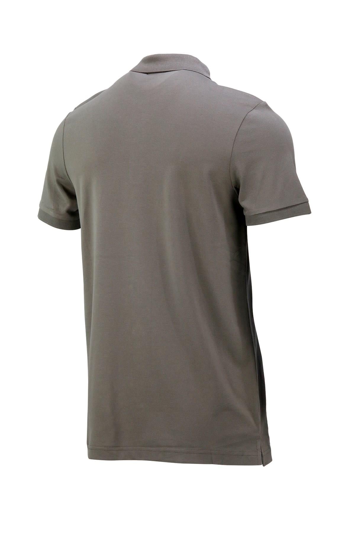 Polo Yaka T-ShirtShinzoneErkek Polo Yaka Yumuşak Dokulu, Kol Bantlı Haki T-Shirt