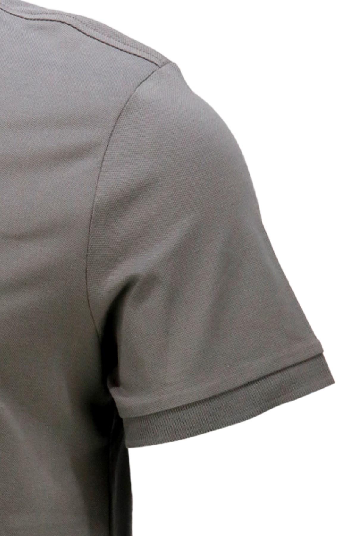 Polo Yaka T-ShirtShinzoneErkek Polo Yaka Yumuşak Dokulu, Kol Bantlı Haki T-Shirt