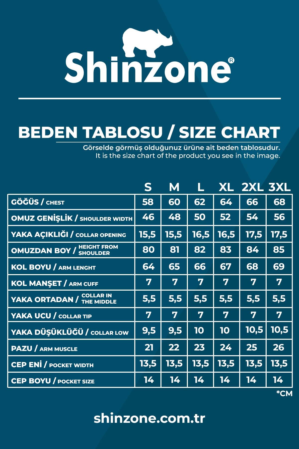GömlekShinzoneErkek Regular Fit Peluşlu Çift Cep Kapaklı Çıtçıtlı Oduncu Yeşil Gömlek