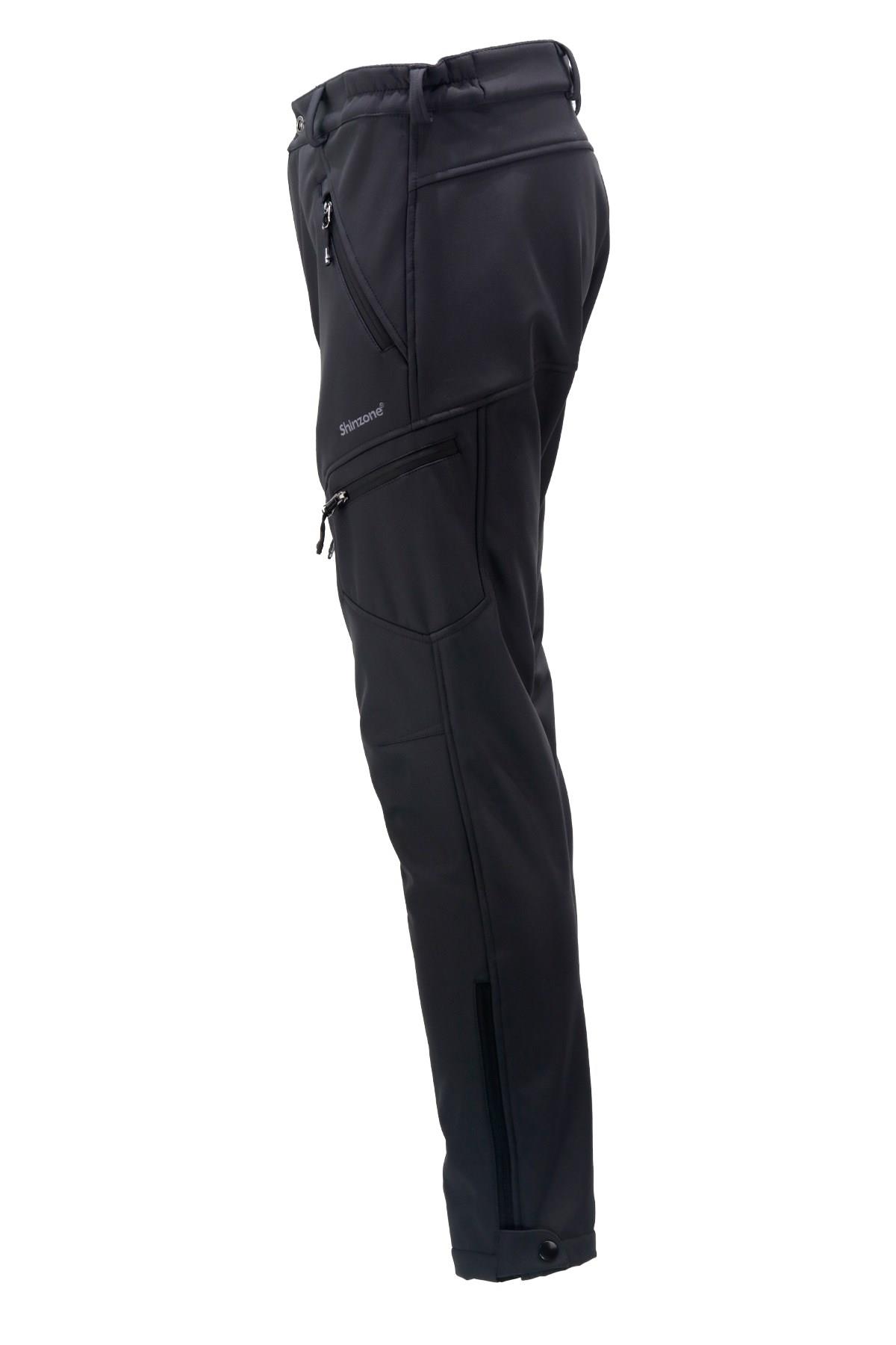 PantolonShinzoneErkek Soft Shell içi Polarlı Outdoor Antrasit Pantolon