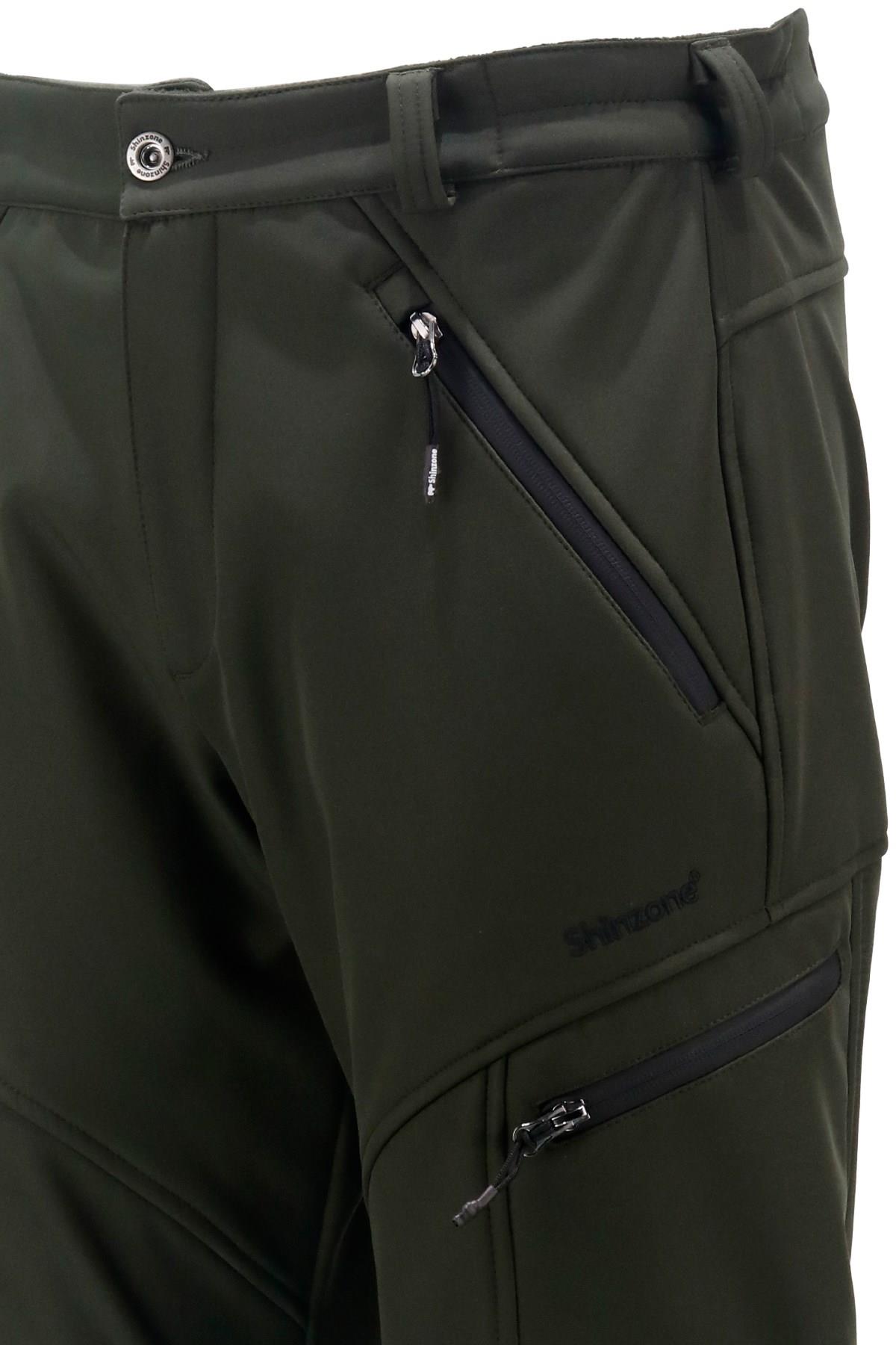 PantolonShinzoneErkek Soft Shell içi Polarlı Outdoor Haki Pantolon