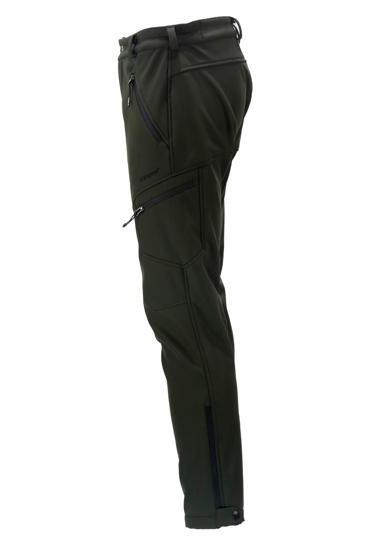 PantolonShinzoneErkek Soft Shell içi Polarlı Outdoor Haki Pantolon