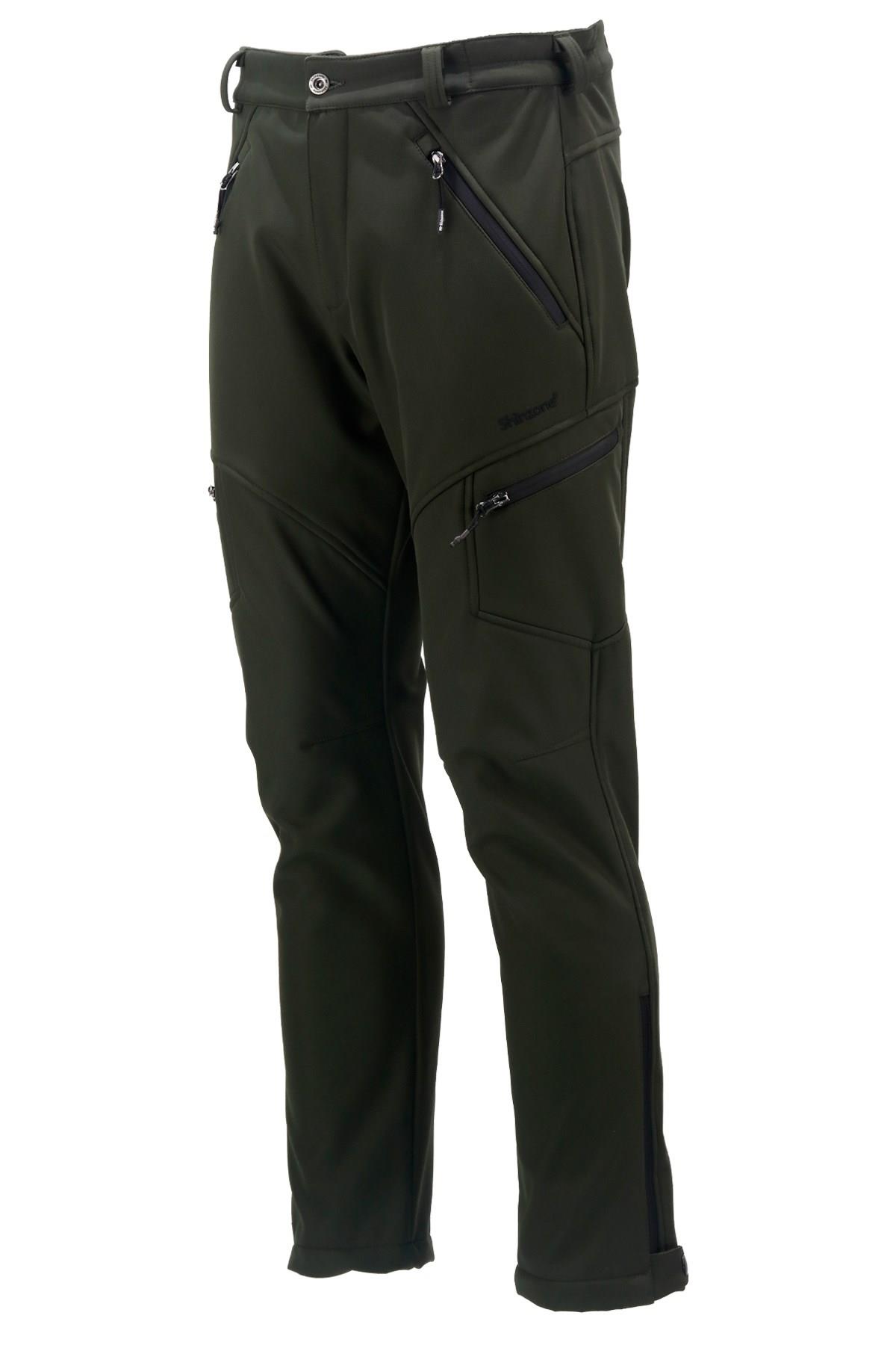 PantolonShinzoneErkek Soft Shell içi Polarlı Outdoor Haki Pantolon
