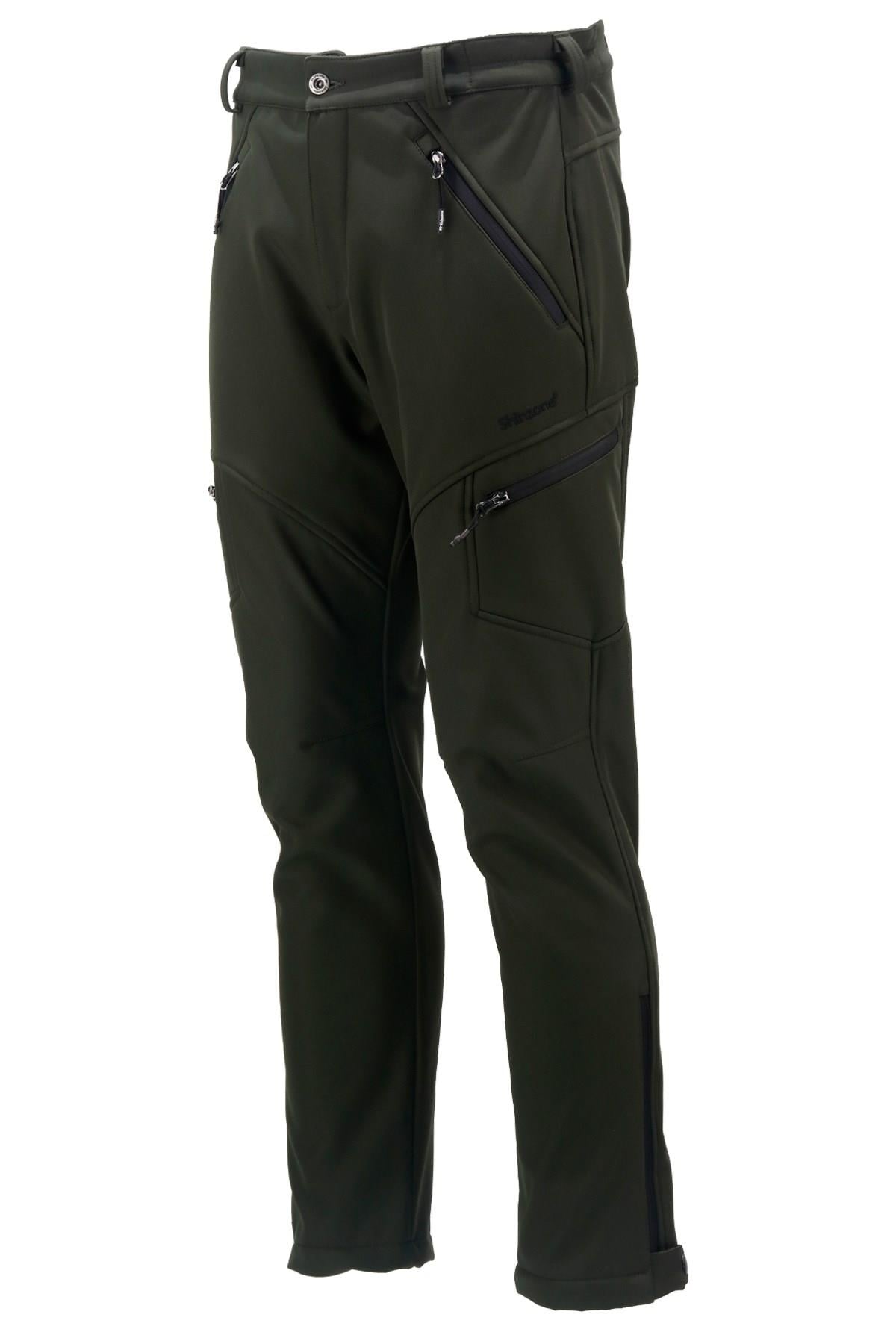 PantolonShinzoneErkek Soft Shell içi Polarlı Outdoor Haki Pantolon