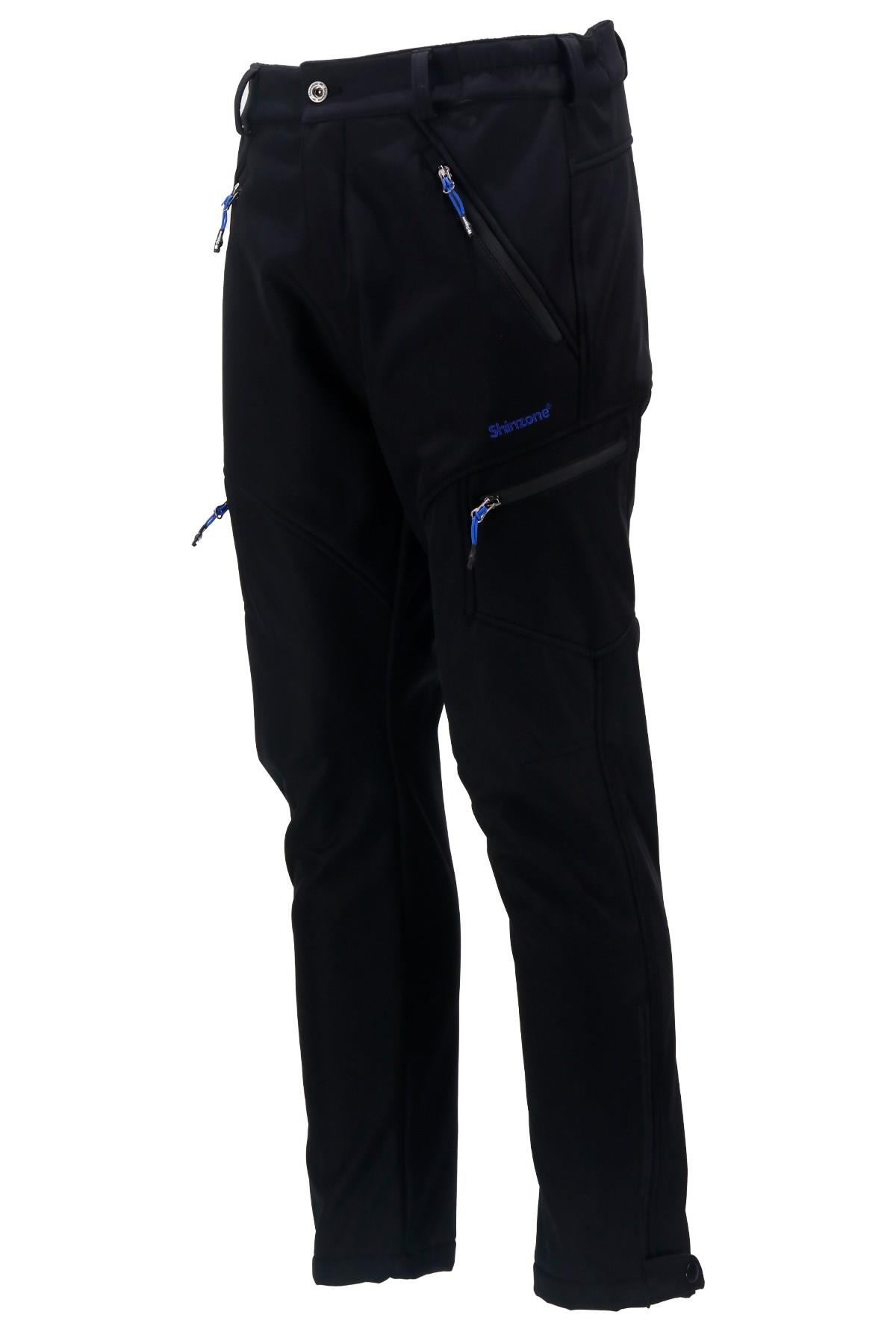 PantolonShinzoneErkek Soft Shell içi Polarlı Outdoor Siyah Pantolon