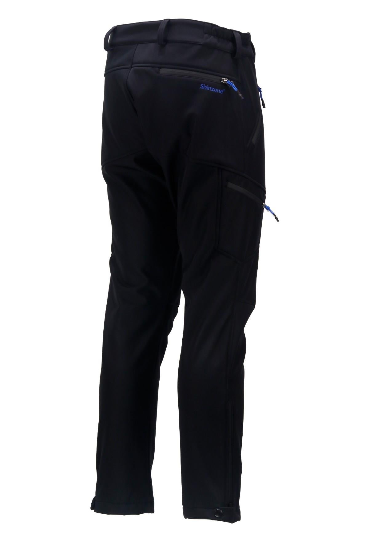 PantolonShinzoneErkek Soft Shell içi Polarlı Outdoor Siyah Pantolon