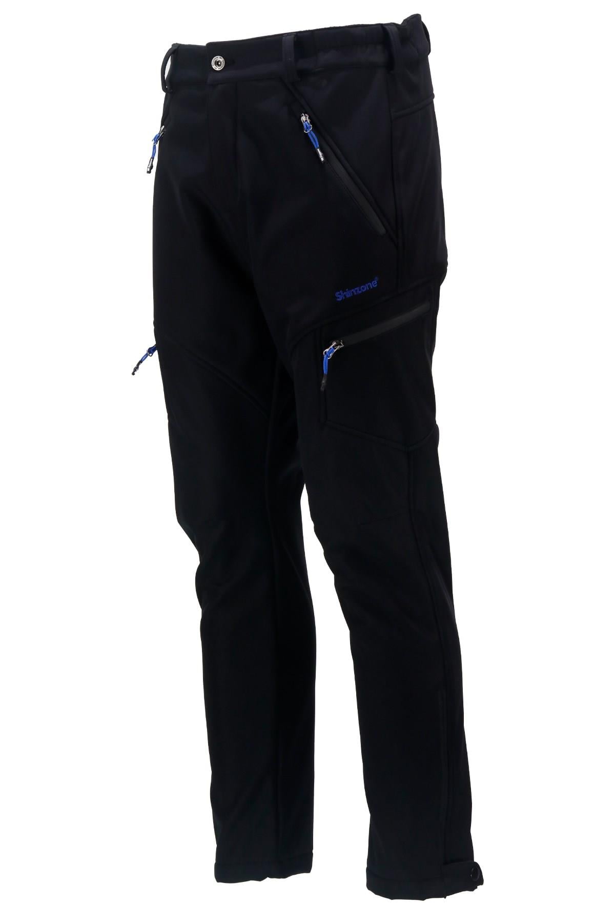 PantolonShinzoneErkek Soft Shell içi Polarlı Outdoor Siyah Pantolon