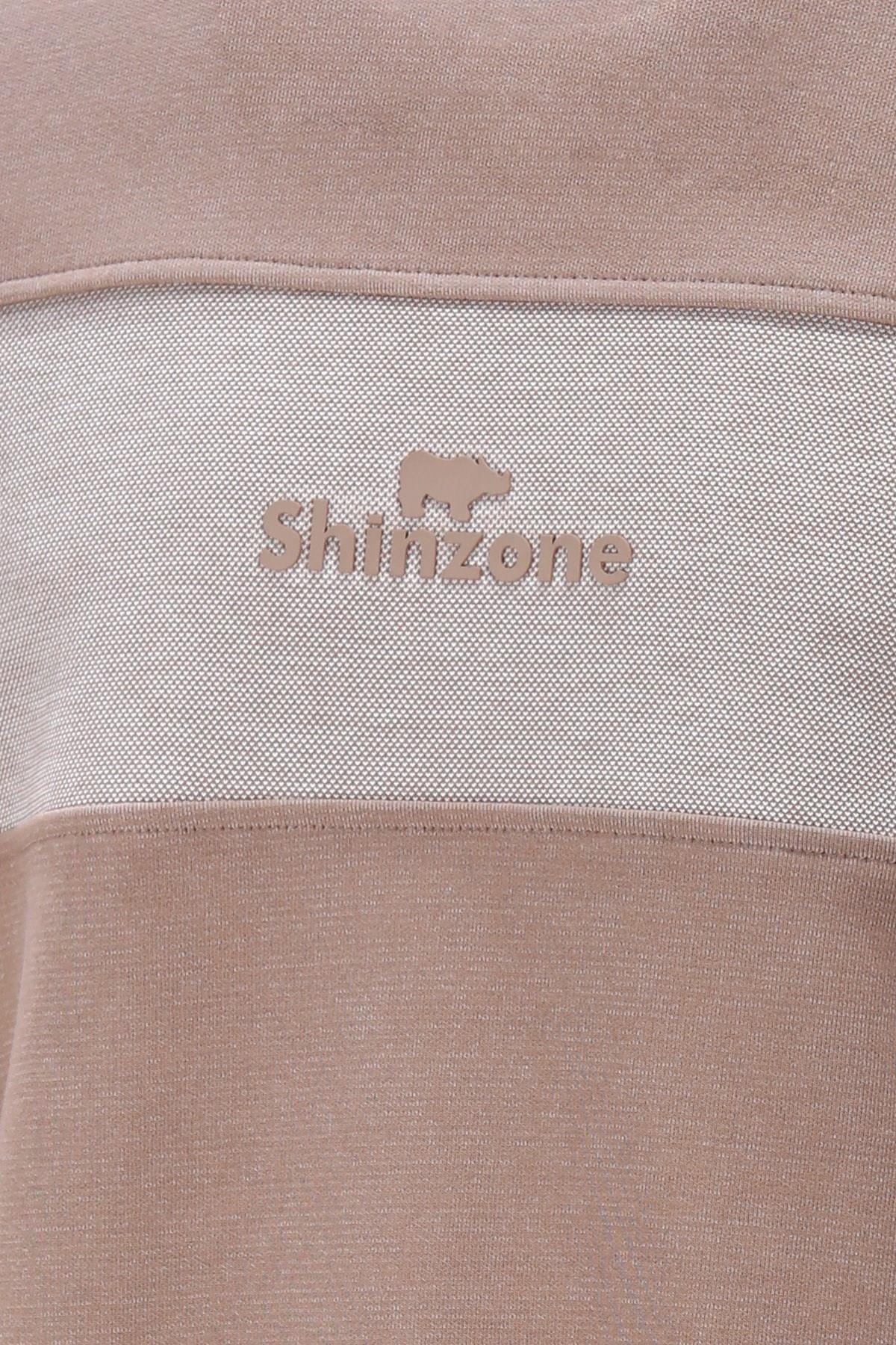 SweatshirtShinzoneErkek Standart Fit Bisiklet Yaka Baskılı Pamuklu Sütlü Kahve Sweatshirt