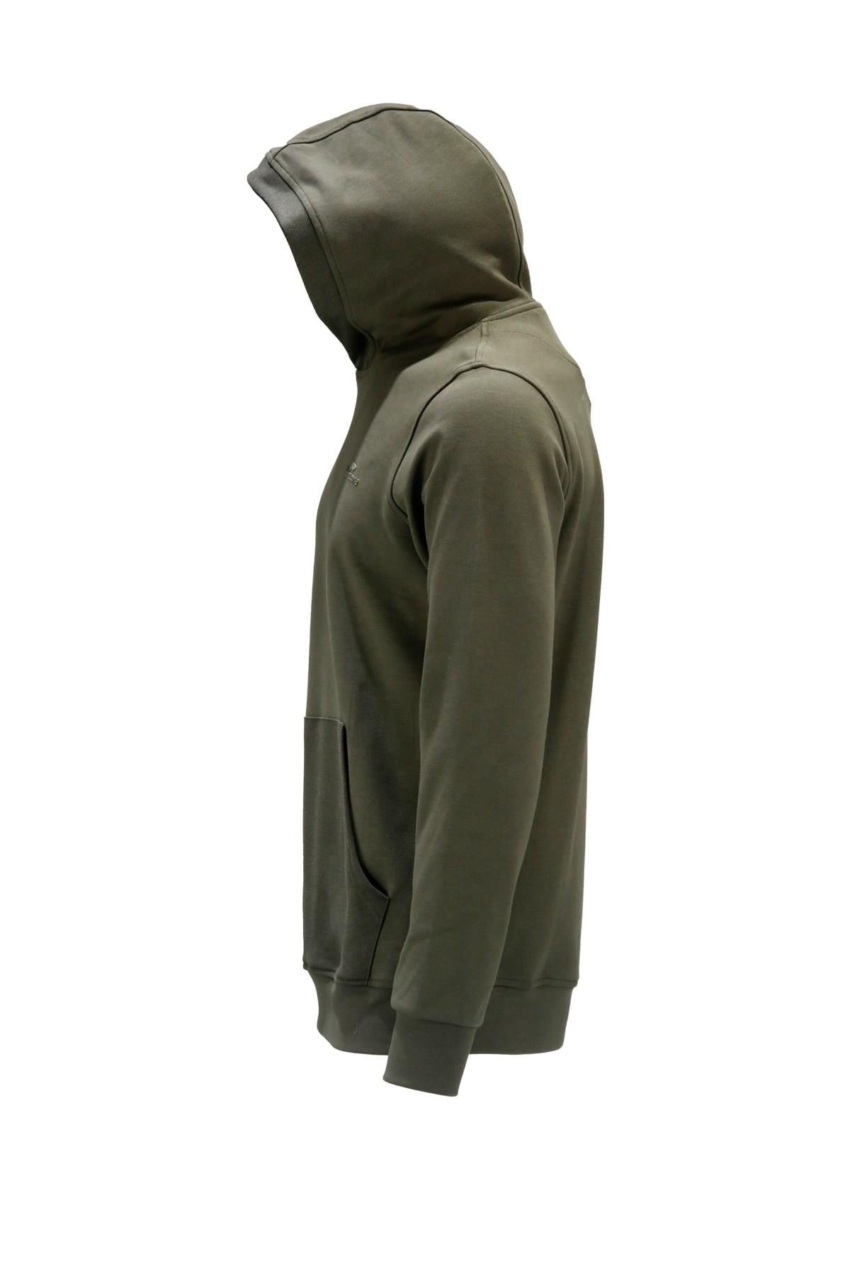 SweatshirtShinzoneErkek Standart Fit Kapüşonlu Cepli Haki Sweatshirt