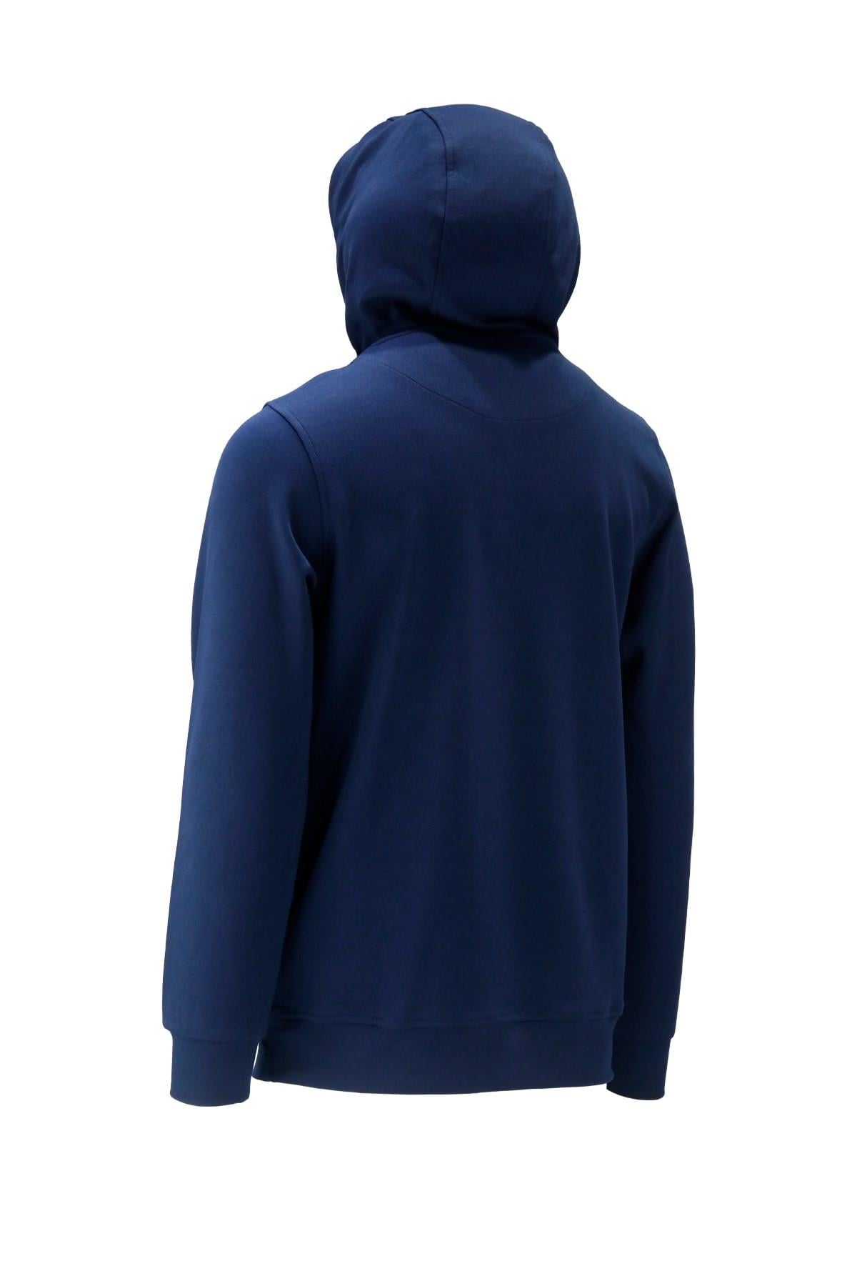 SweatshirtShinzoneErkek Standart Fit Kapüşonlu Cepli Koyu Sweatshirt