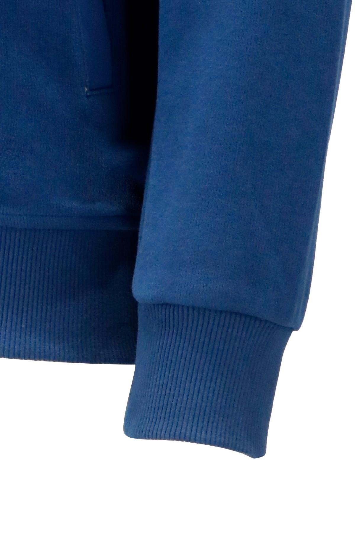 SweatshirtShinzoneErkek Standart Fit Kol Cepli Fermuarlı Koyu Sweatshirt