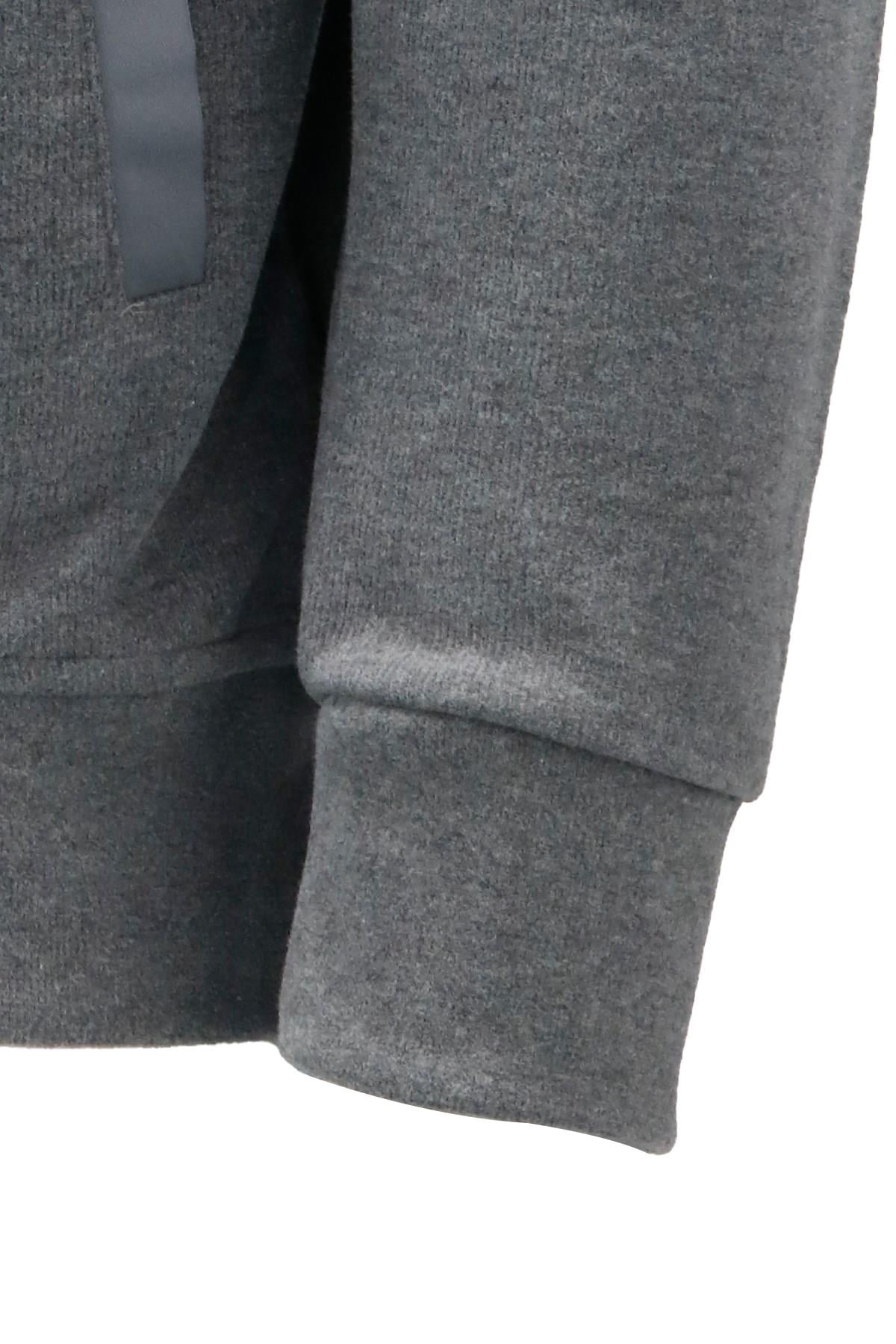 SweatshirtShinzoneErkek Standart Fit Kol Cepli Fermuarlı Gri Sweatshirt