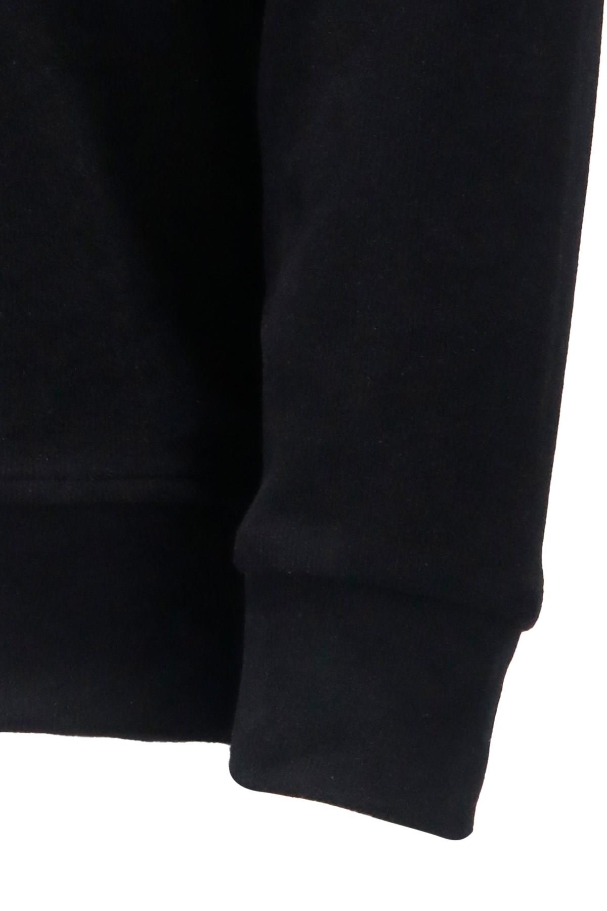 SweatshirtShinzoneErkek Standart Fit Yarım Fermuarlı Siyah Sweatshirt