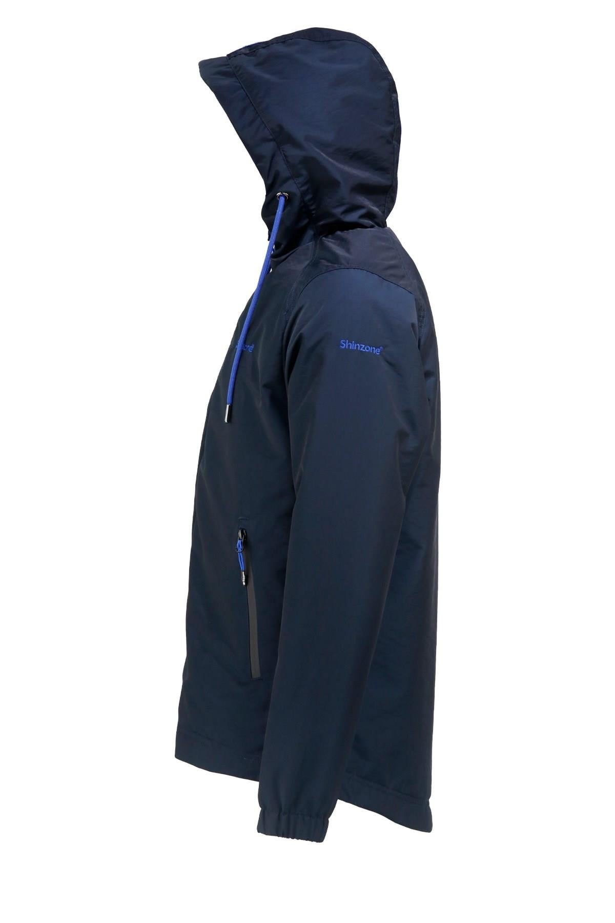 YağmurlukShinzoneErkek Suya ve Rüzgara Dayanıklı Lacivert Yağmurluk