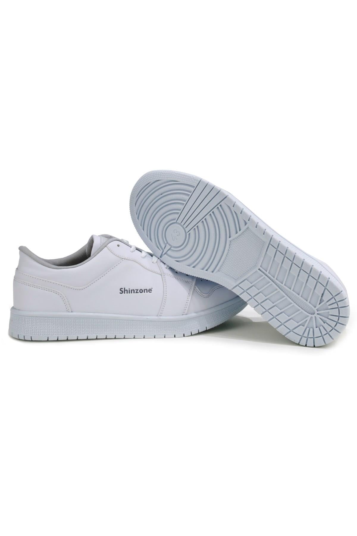 Erkek Spor AyakkabıShinzoneErkek Yazlık Comfort Sneakers Beyaz Buz Spor Ayakkabı