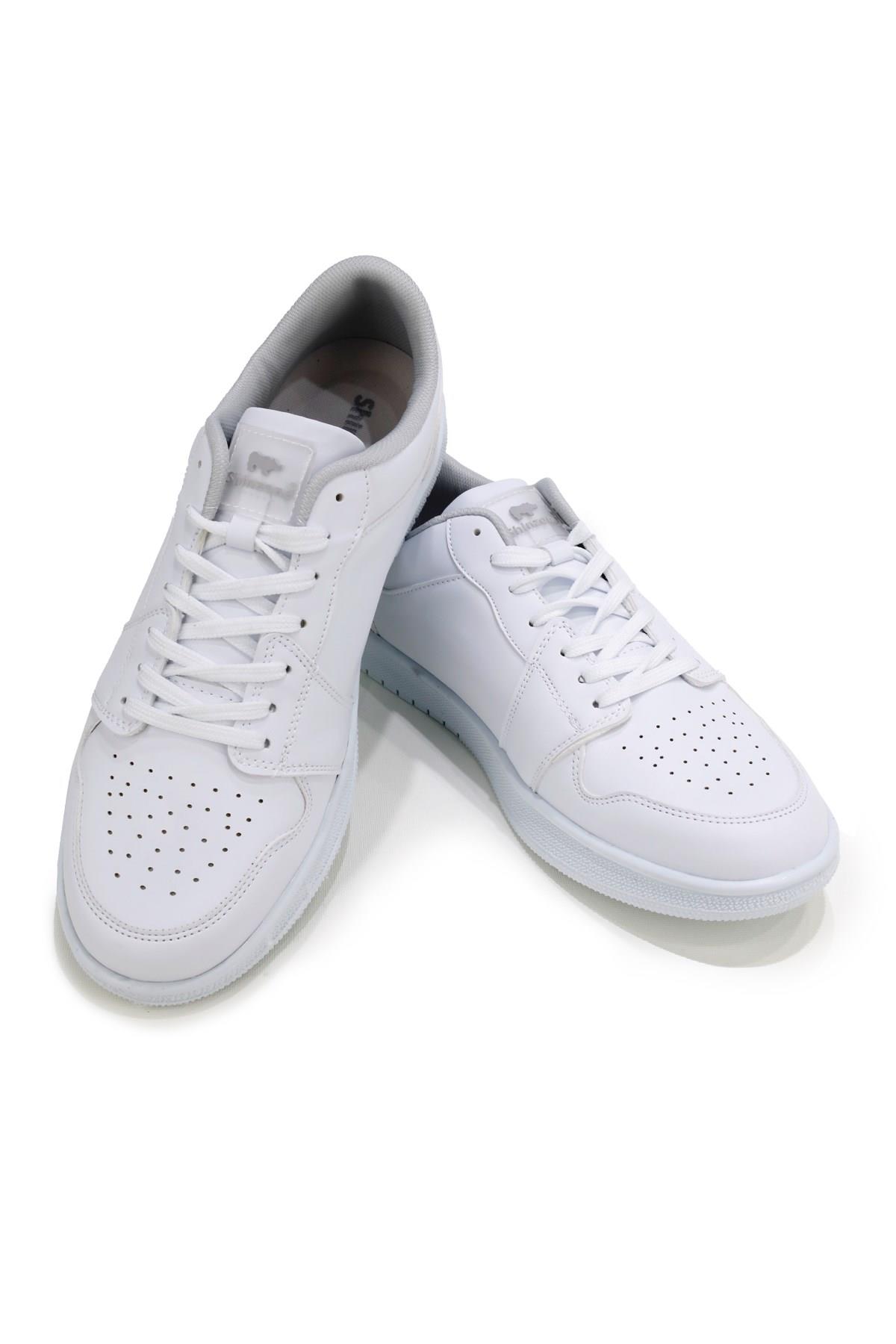 Erkek Spor AyakkabıShinzoneErkek Yazlık Comfort Sneakers Beyaz Buz Spor Ayakkabı