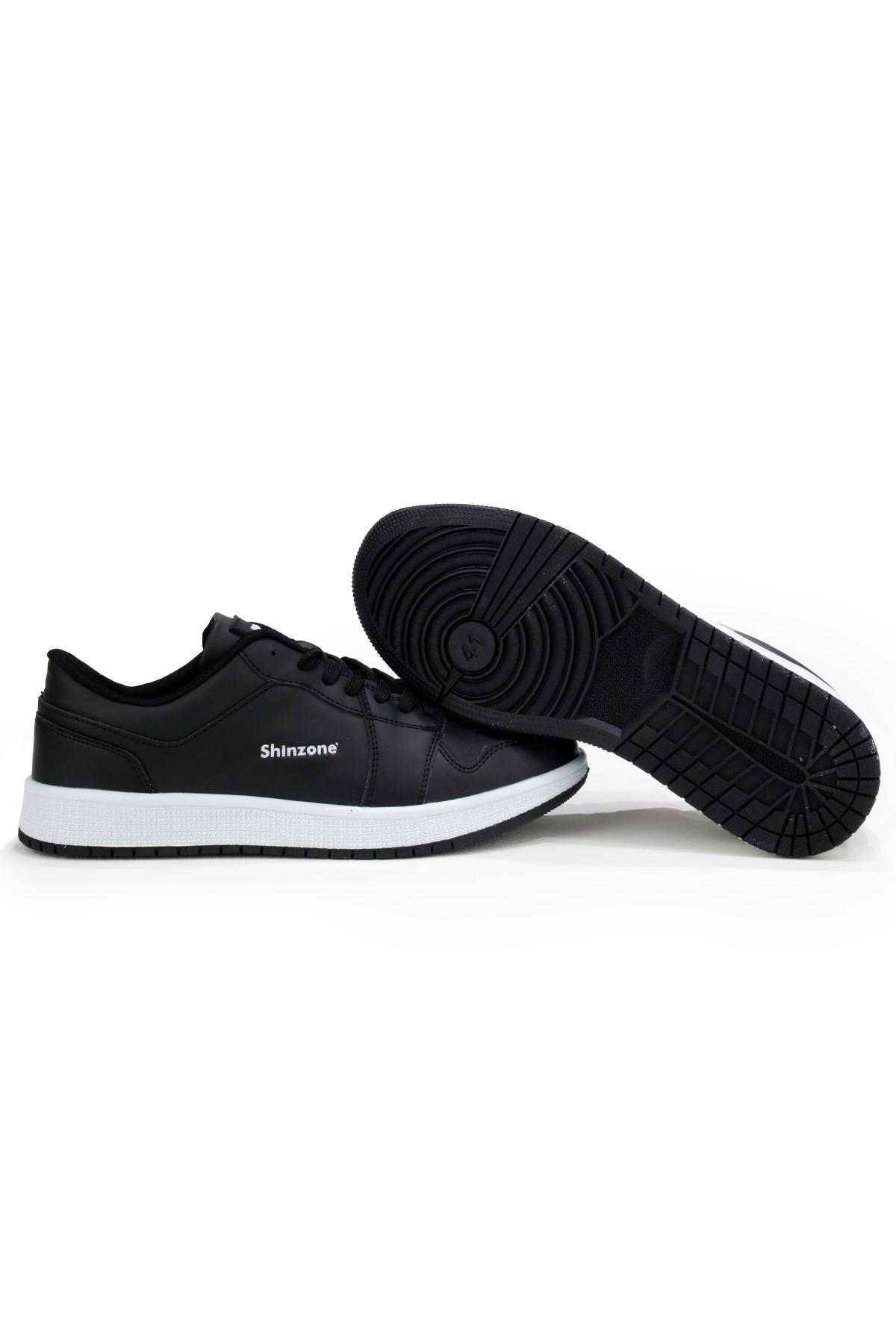 Erkek Spor AyakkabıShinzoneErkek Yazlık Comfort Sneakers Siyah Spor Ayakkabı