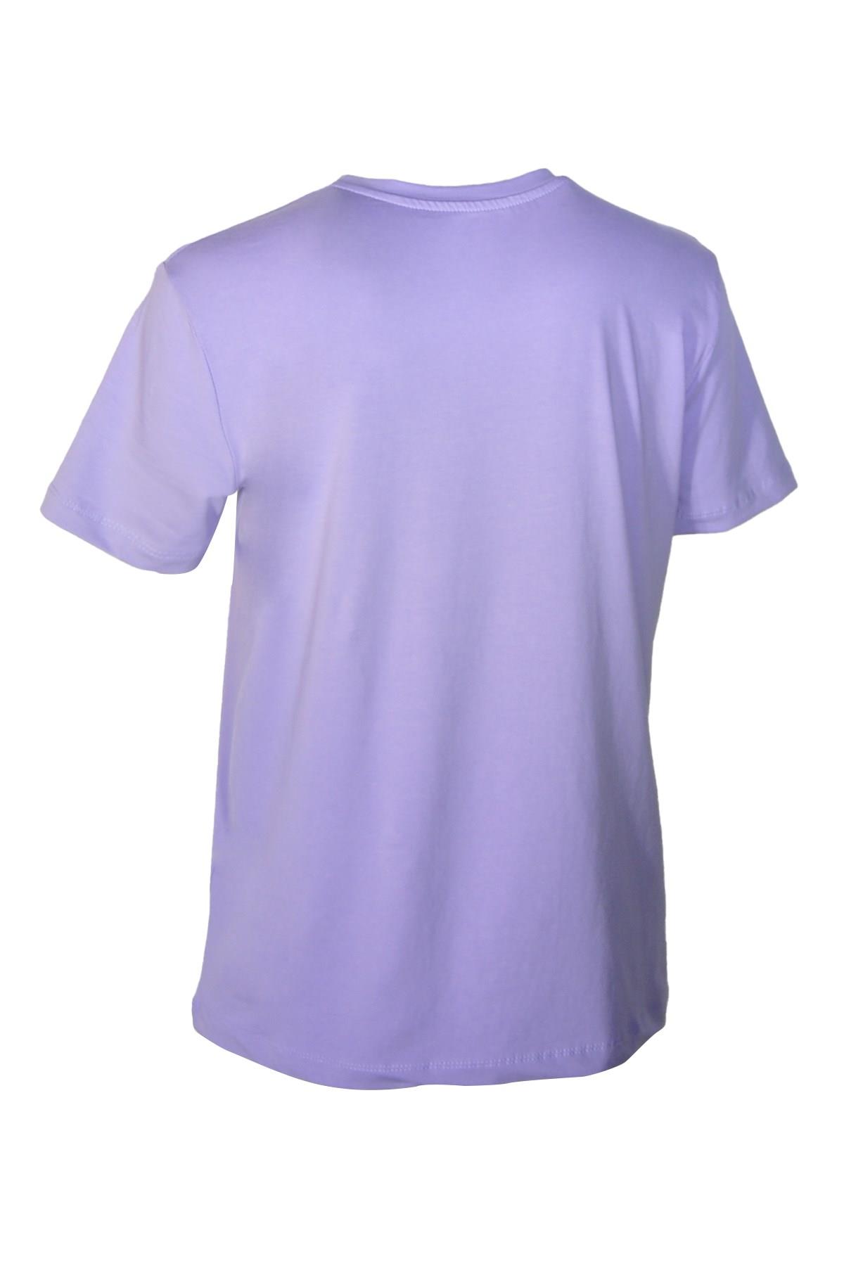 Kadın T-ShirtShinzoneKadın Bisiklet Yaka Basic Lila T-Shirt
