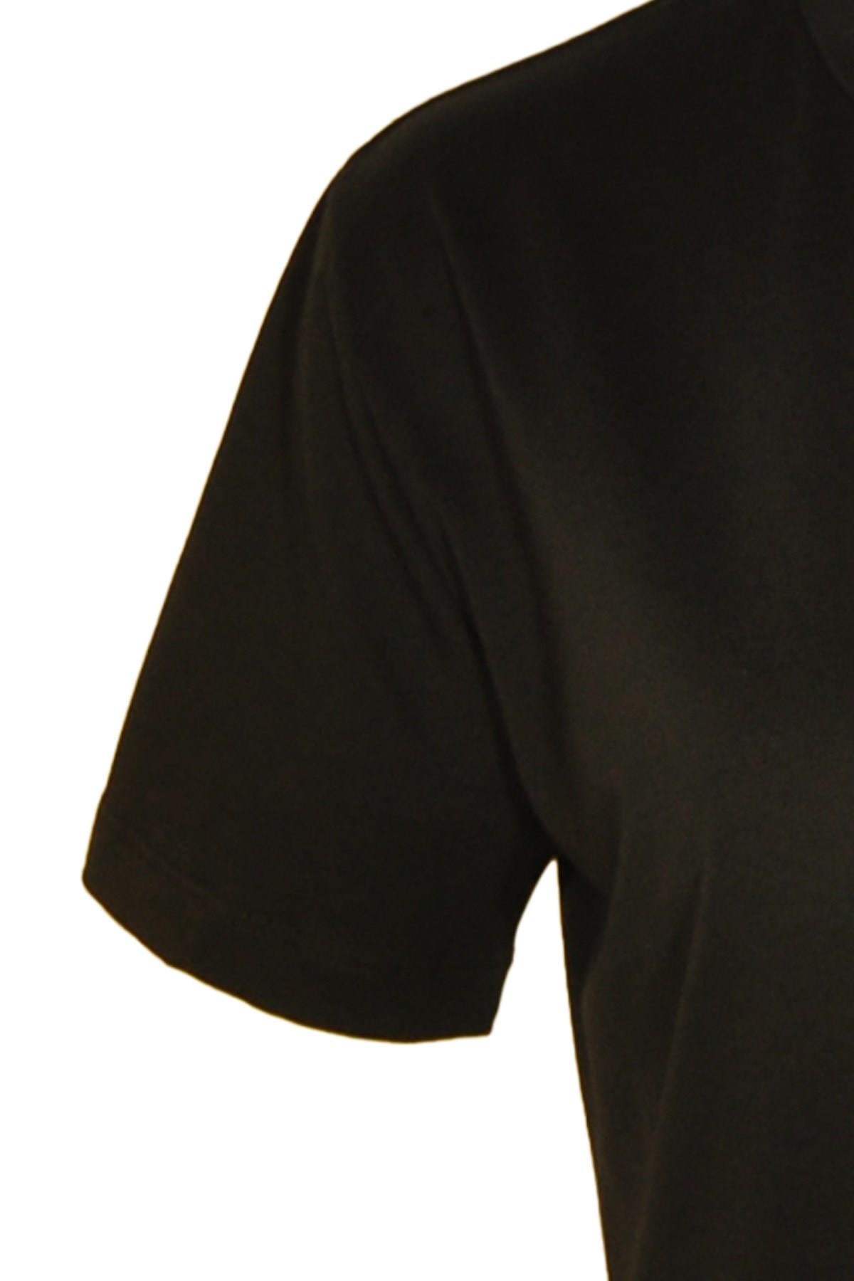 Kadın T-ShirtShinzoneKadın Bisiklet Yaka Basic Siyah T-Shirt