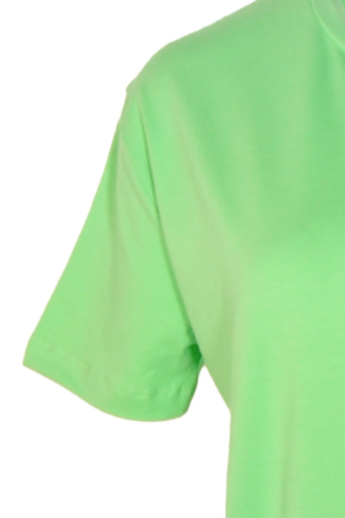Kadın T-ShirtShinzoneKadın Bisiklet Yaka Basic Yeşil T-Shirt