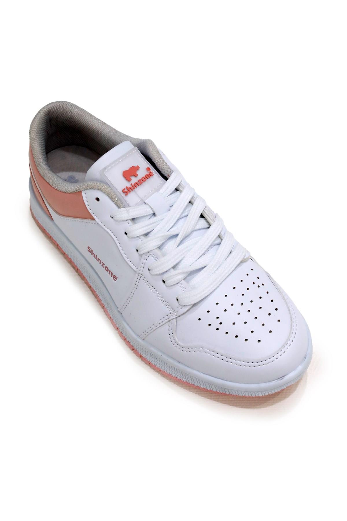 Kadın Spor AyakkabıShinzoneKadın Sneakers Bağcıklı Gündelik Spor Ayakkabı Pudra