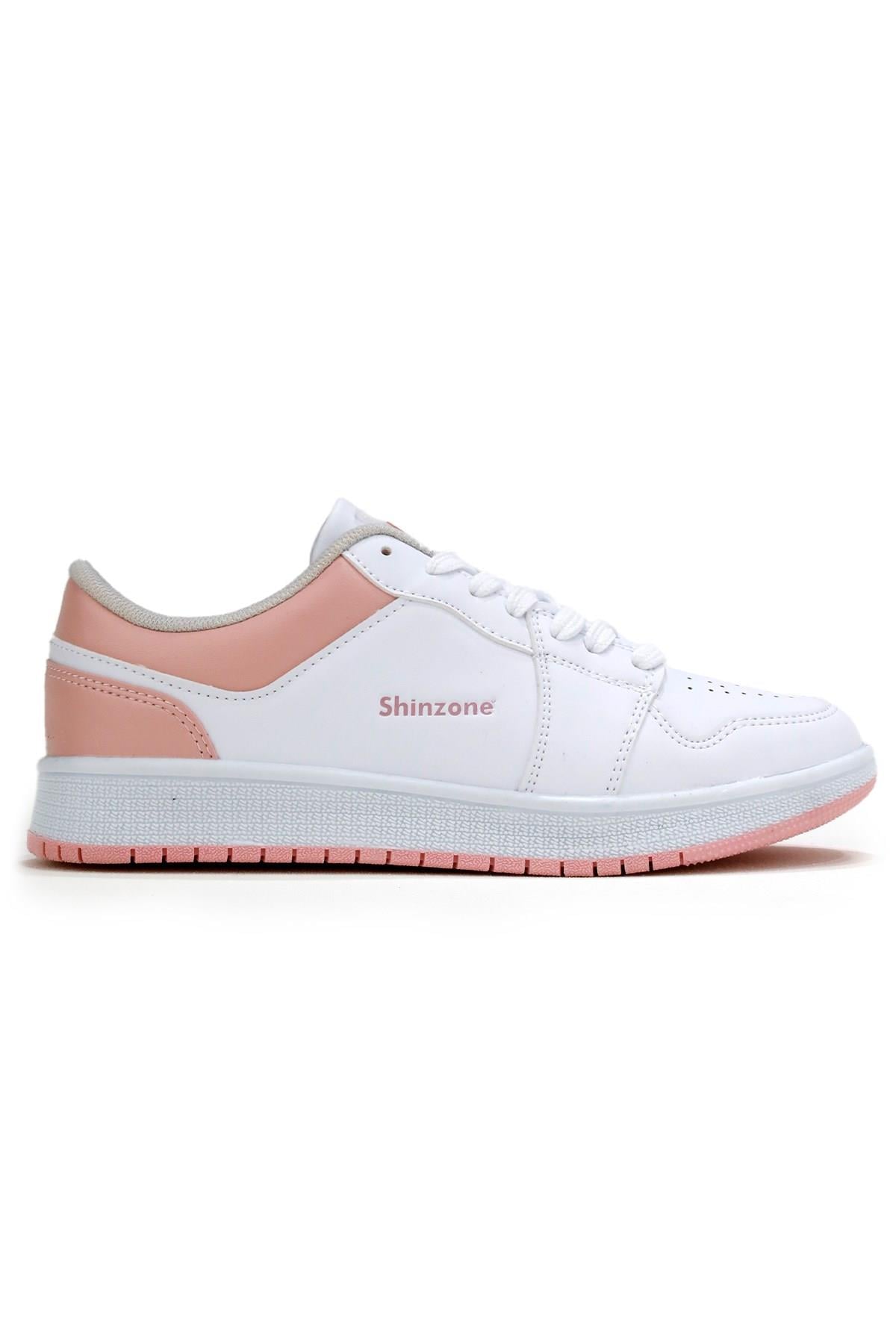 Kadın Spor AyakkabıShinzoneKadın Sneakers Bağcıklı Gündelik Spor Ayakkabı Pudra
