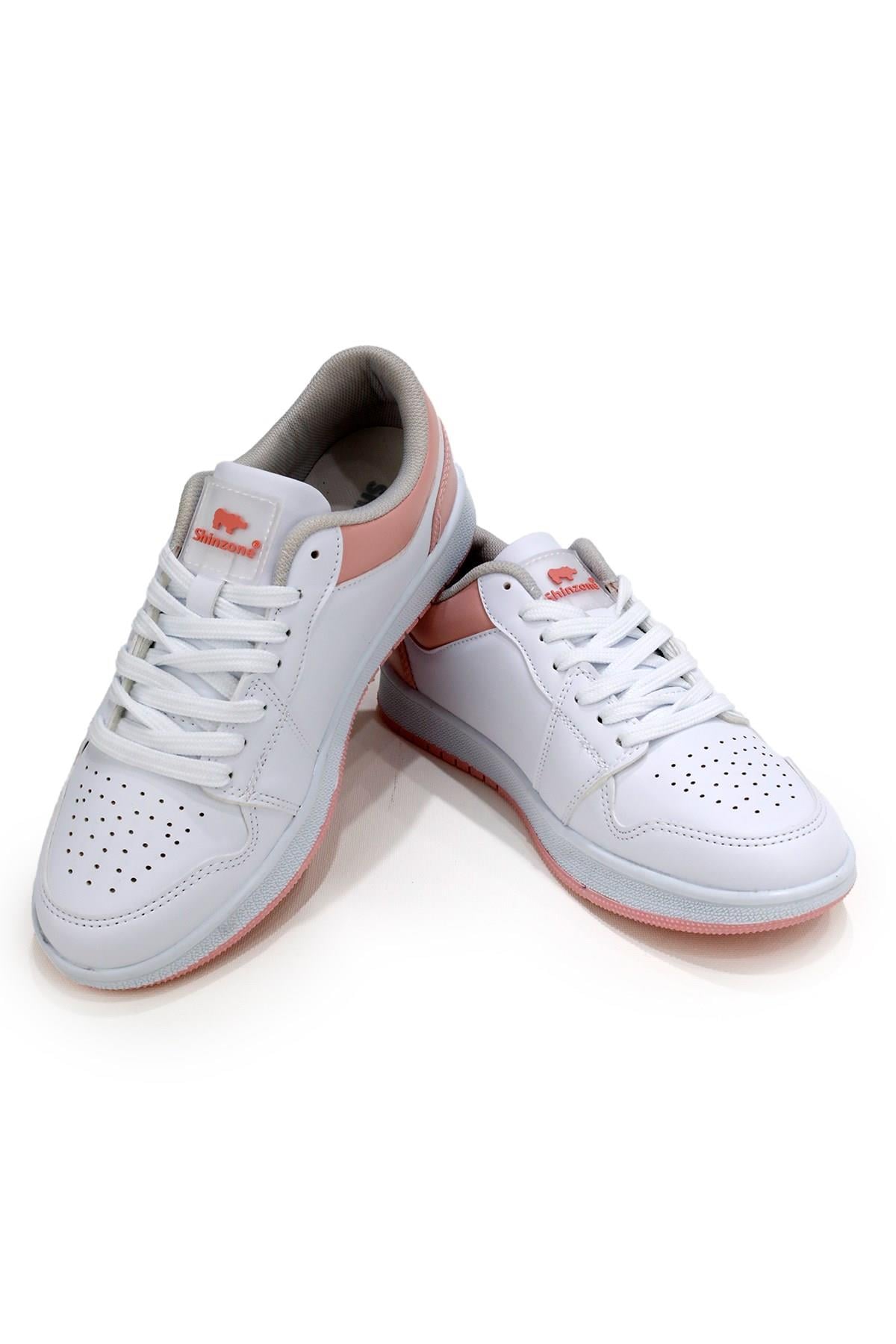 Kadın Spor AyakkabıShinzoneKadın Sneakers Bağcıklı Gündelik Spor Ayakkabı Pudra