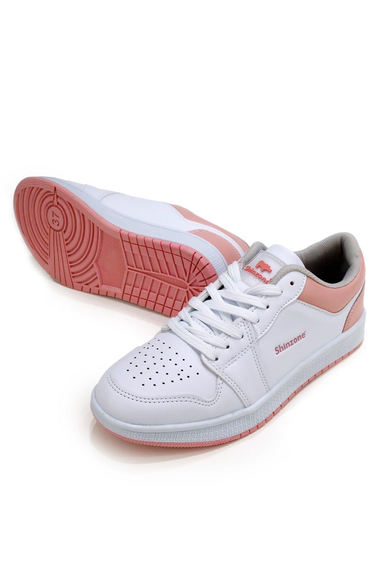 Kadın Spor AyakkabıShinzoneKadın Sneakers Bağcıklı Gündelik Spor Ayakkabı Pudra