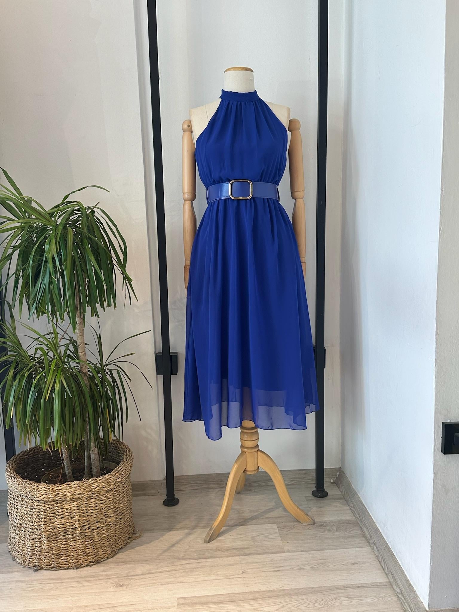 HALTER YAKA ELBİSE
