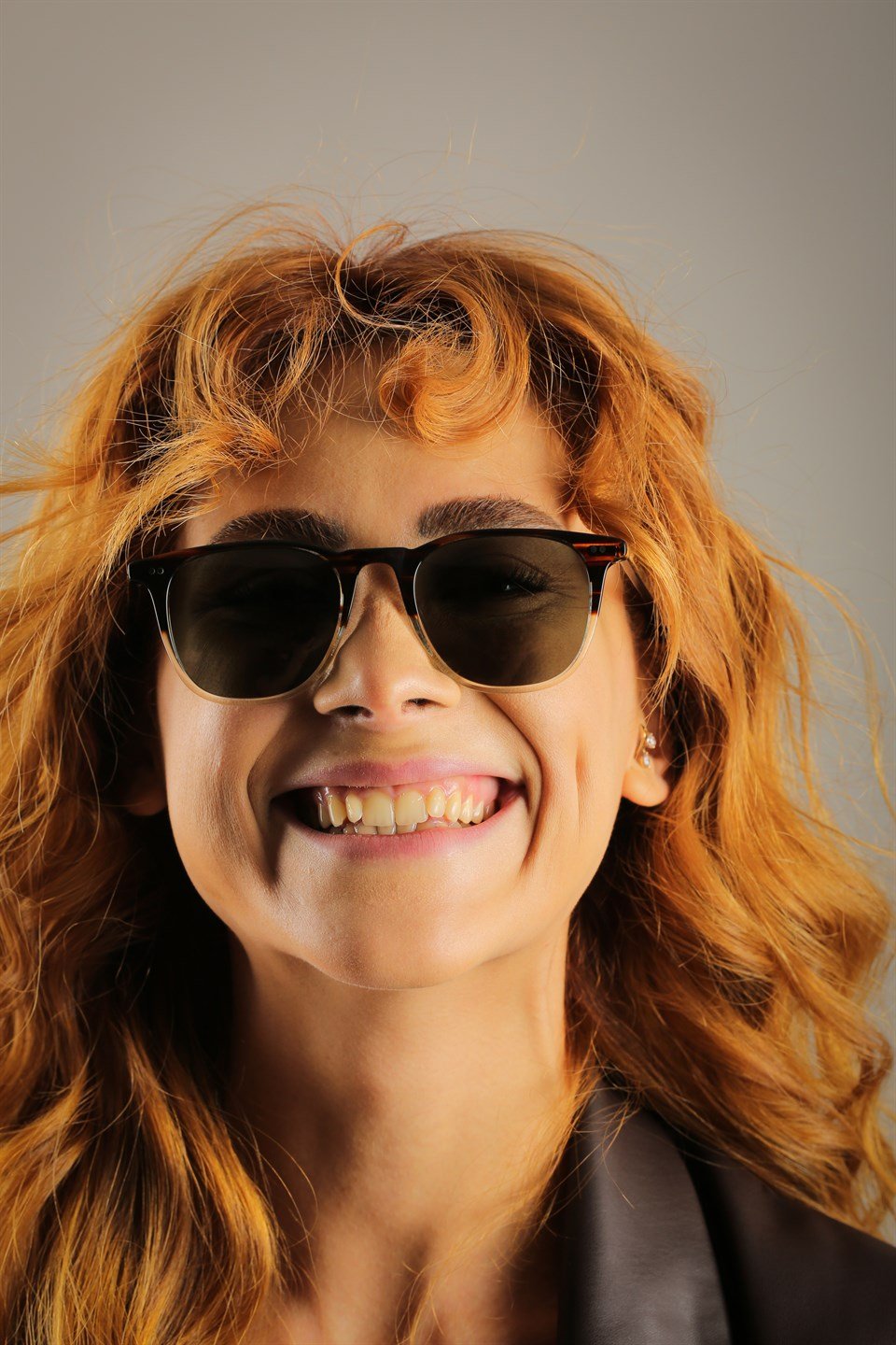 40 Million Medusa G. Brown Unisex Güneş Gözlüğü