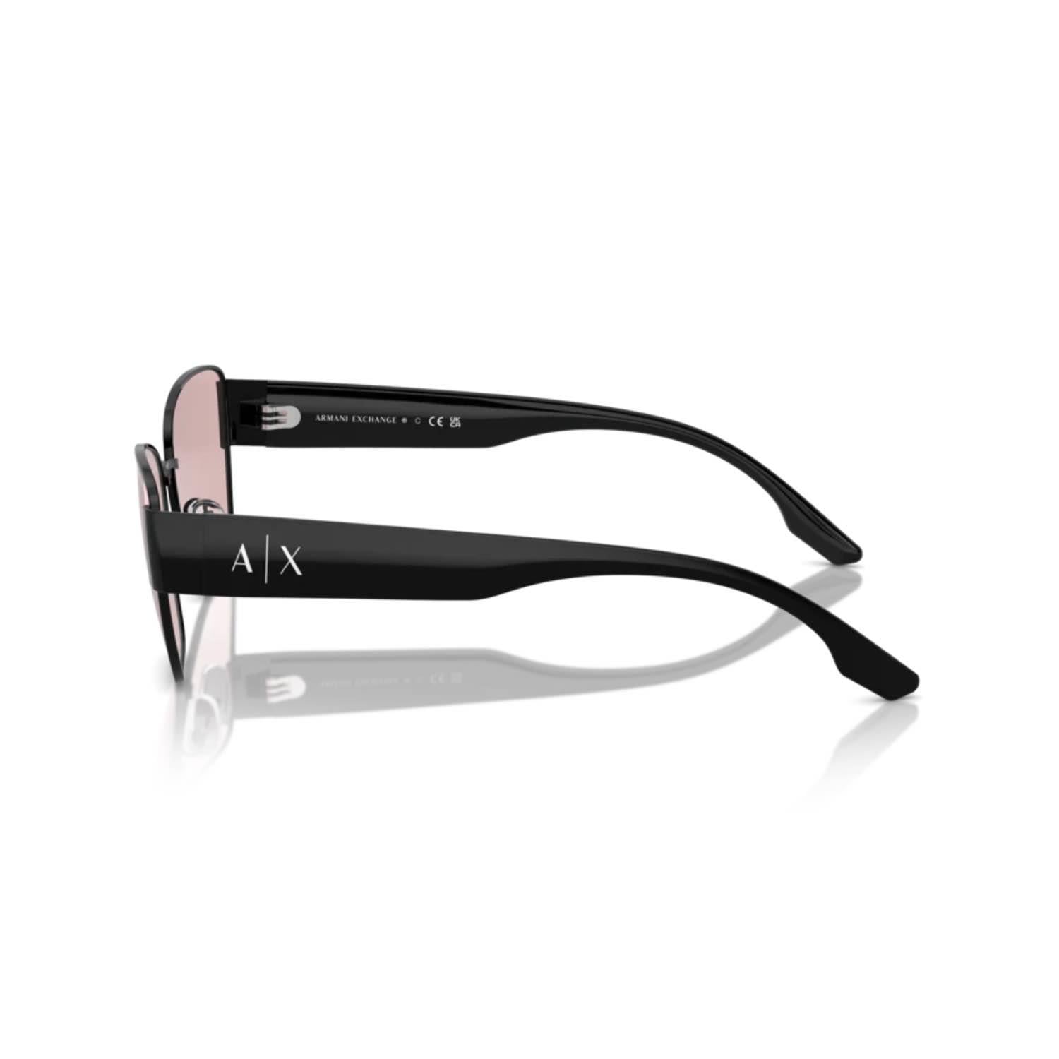 Armani Exchange AEX 2051S 60005 56 Unisex Geometrik Siyah Kombine Güneş Gözlüğü