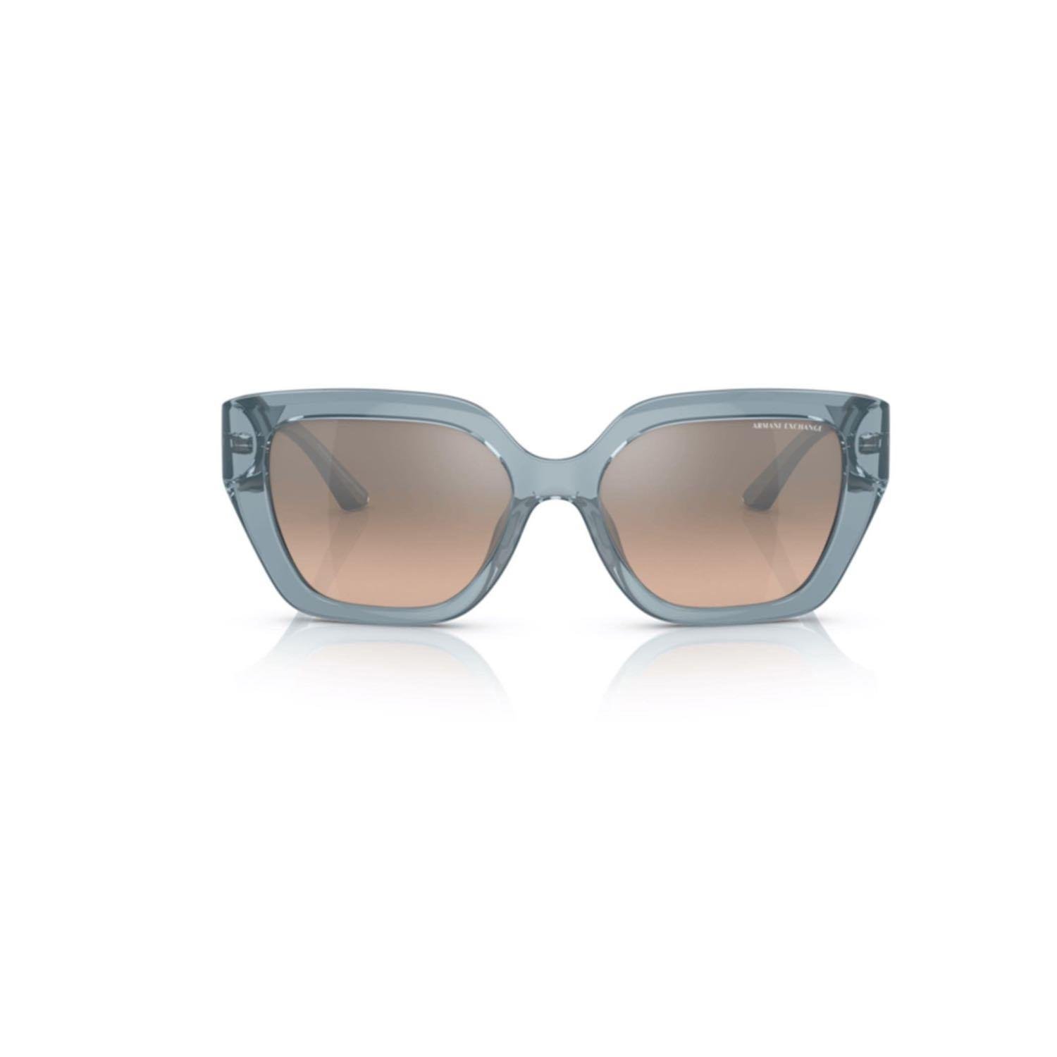 Armani Exchange AEX 4125SU 82408Z 54 Kadın Çekik Mavi Kemik Güneş Gözlüğü