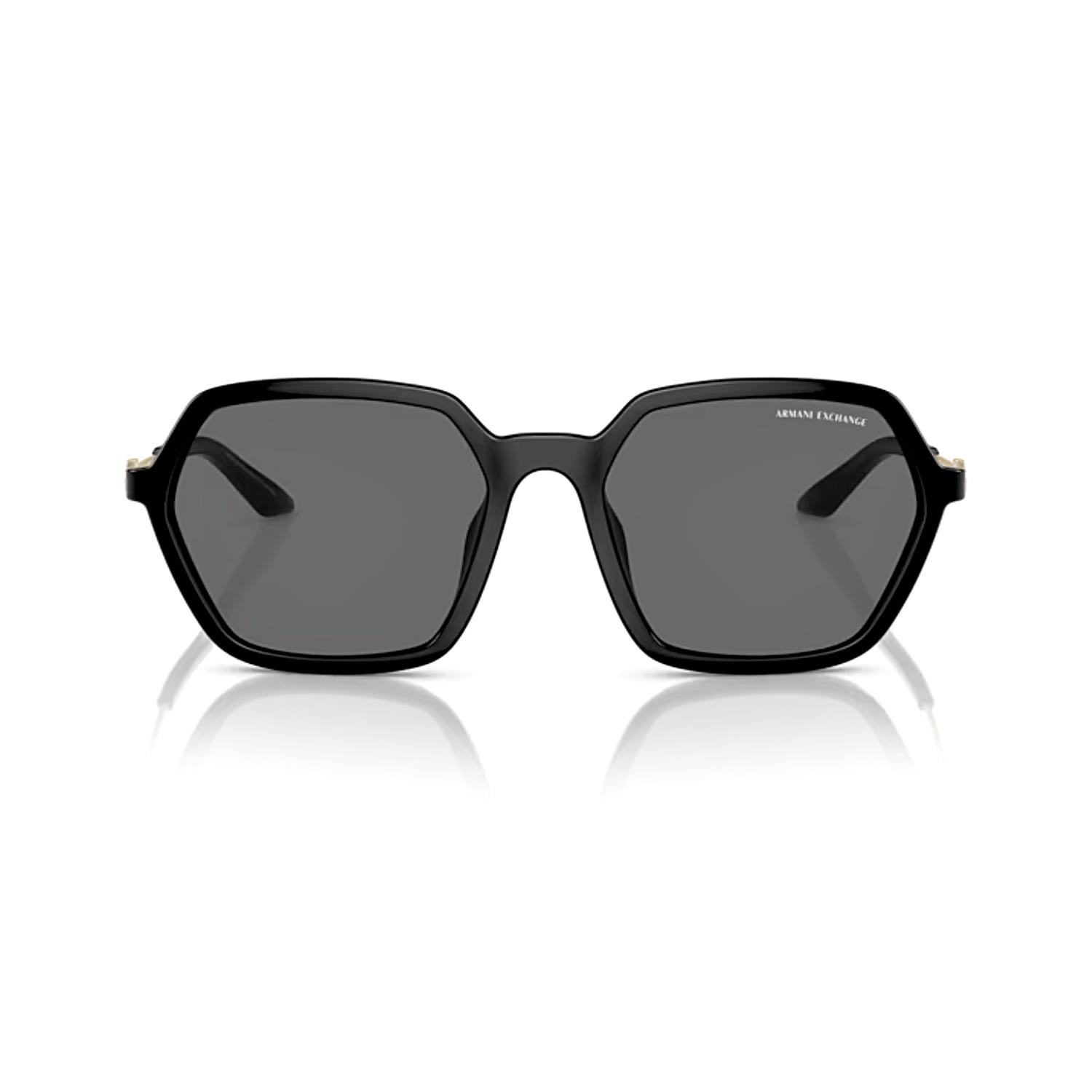 Armani Exchange AEX 4139SU 815887 52 Kadın Geometrik Siyah Kemik Güneş Gözlüğü