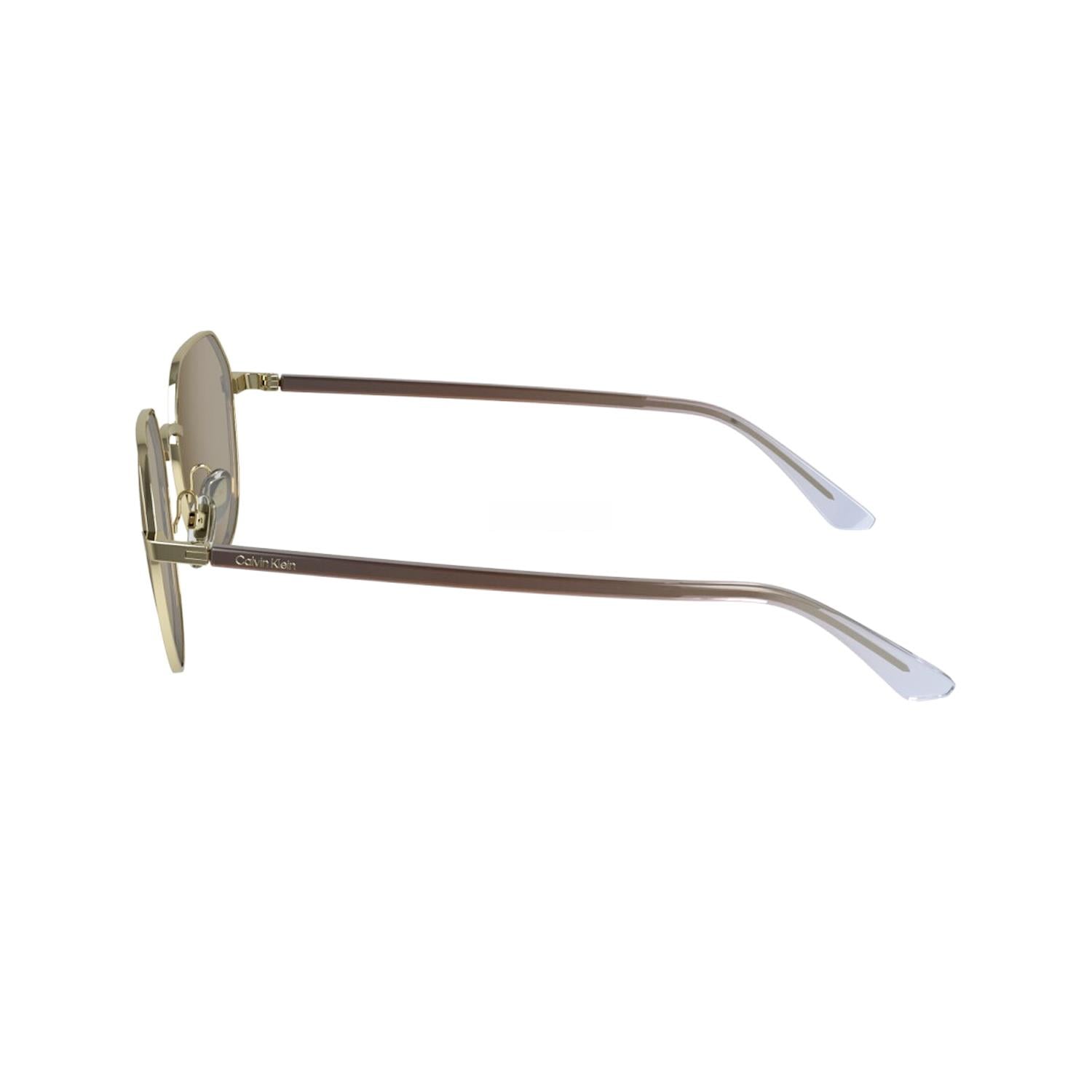 Calvin Klein CKJ 23125S 717 51 Unisex Gold Metal Güneş Gözlüğü