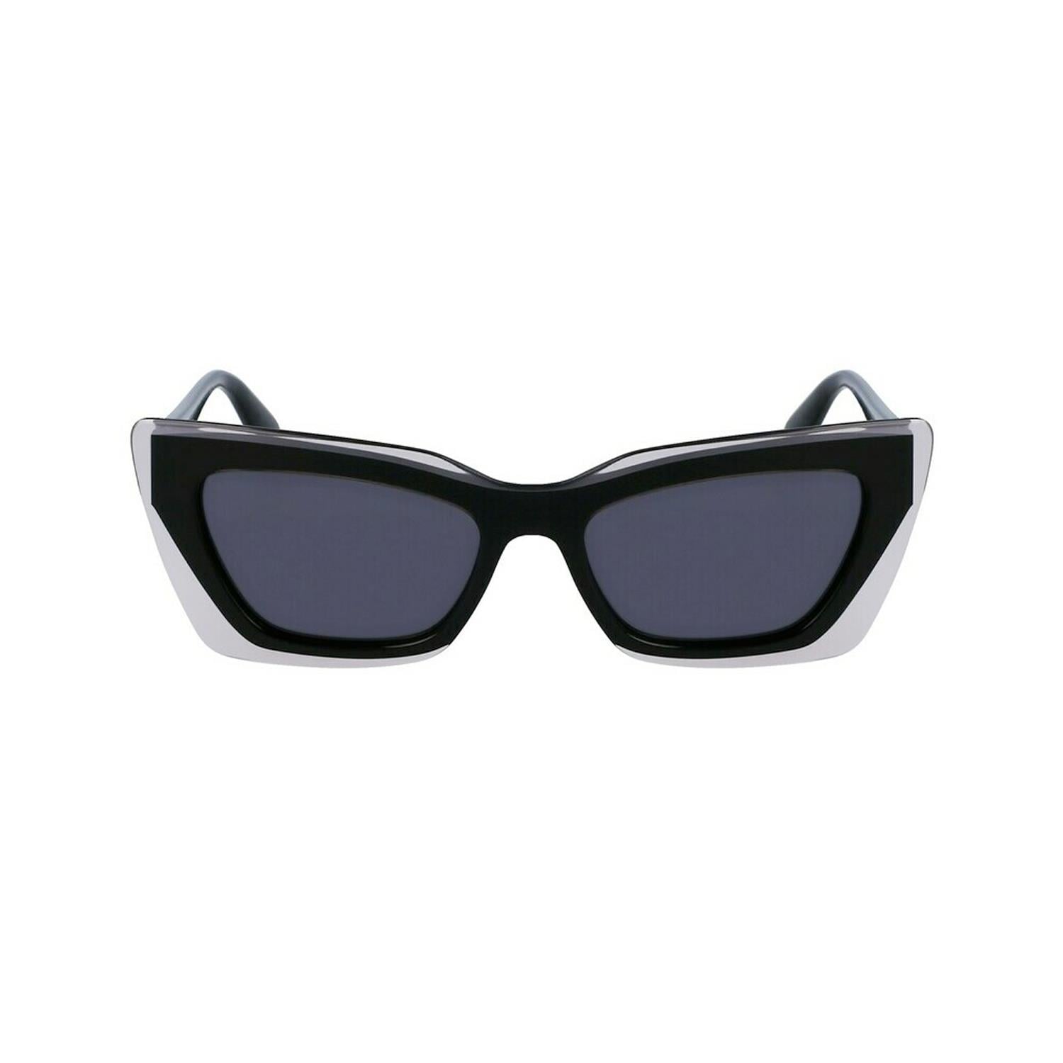 Calvin Klein CKJ 23656S 001 52 Kadın Cat Eye Kristal Siyah Kemik Güneş Gözlüğü