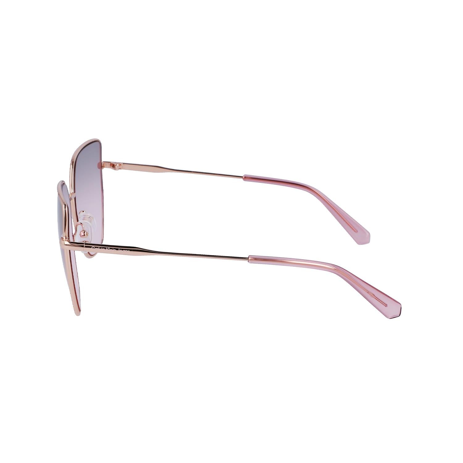 Calvin Klein CKJ23202S 770 60 Kadın Kelebek Rose Gold Metal Güneş Gözlüğü