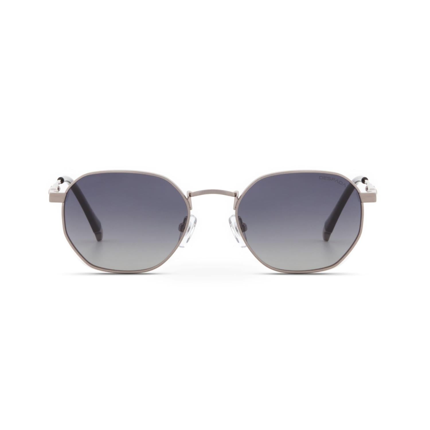 Despada Ds 2331 C2 52 Unisex Geometrik Gri Metal Güneş Gözlüğü
