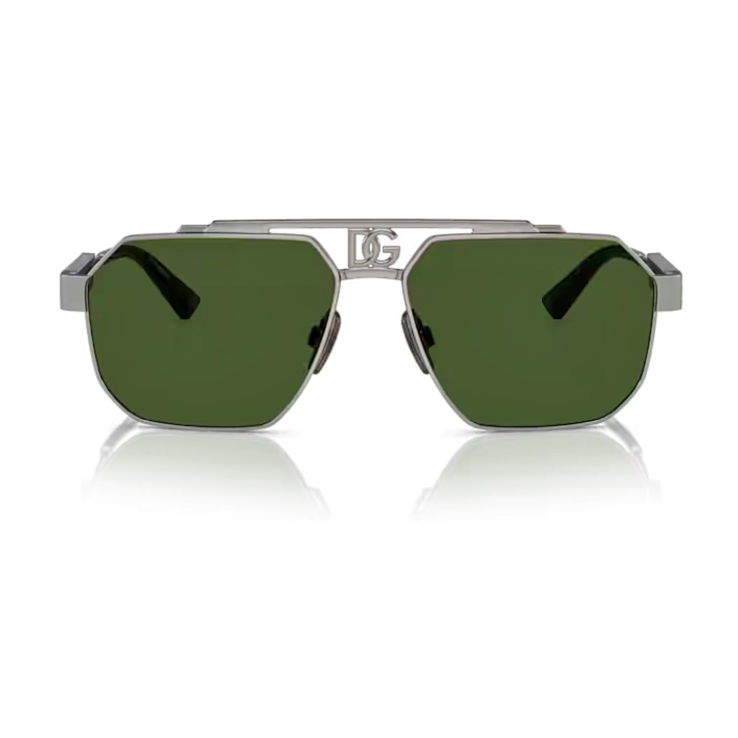 Dolce Gabbana DG 2294 0471 59 Erkek Gun Metal Güneş Gözlüğü
