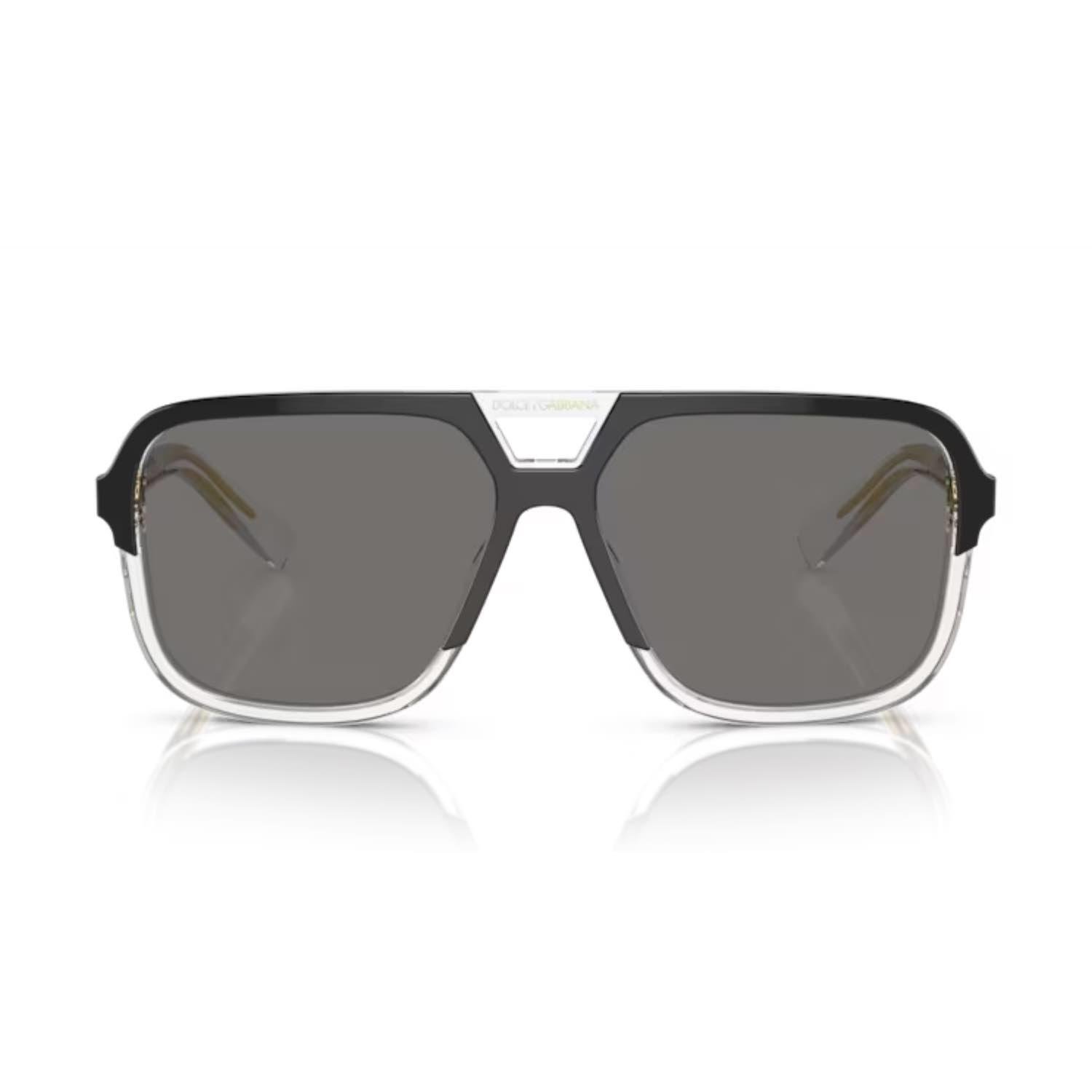 Dolce Gabbana DG 4354 50181 58 Erkek Kare Çok Renkli Kemik Güneş Gözlüğü