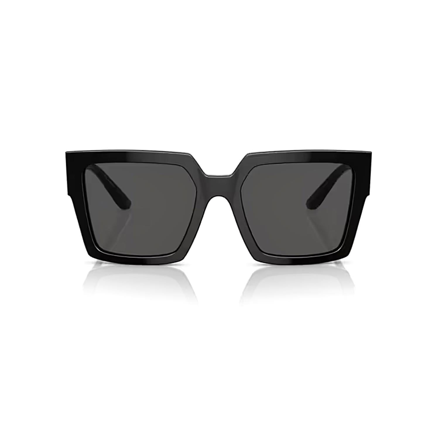 Dolce Gabbana DG 4446B 50187 53 Kadın Kare Siyah Kemik Güneş Gözlüğü