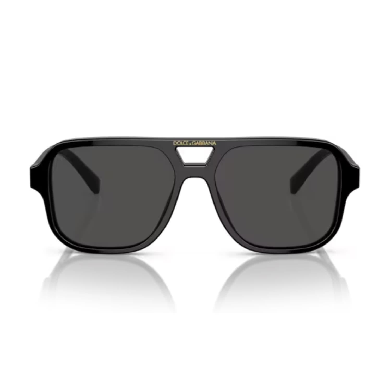 Dolce Gabbana DX 4003 335587 50 Çocuk Pilot Siyah Kemik Güneş Gözlüğü