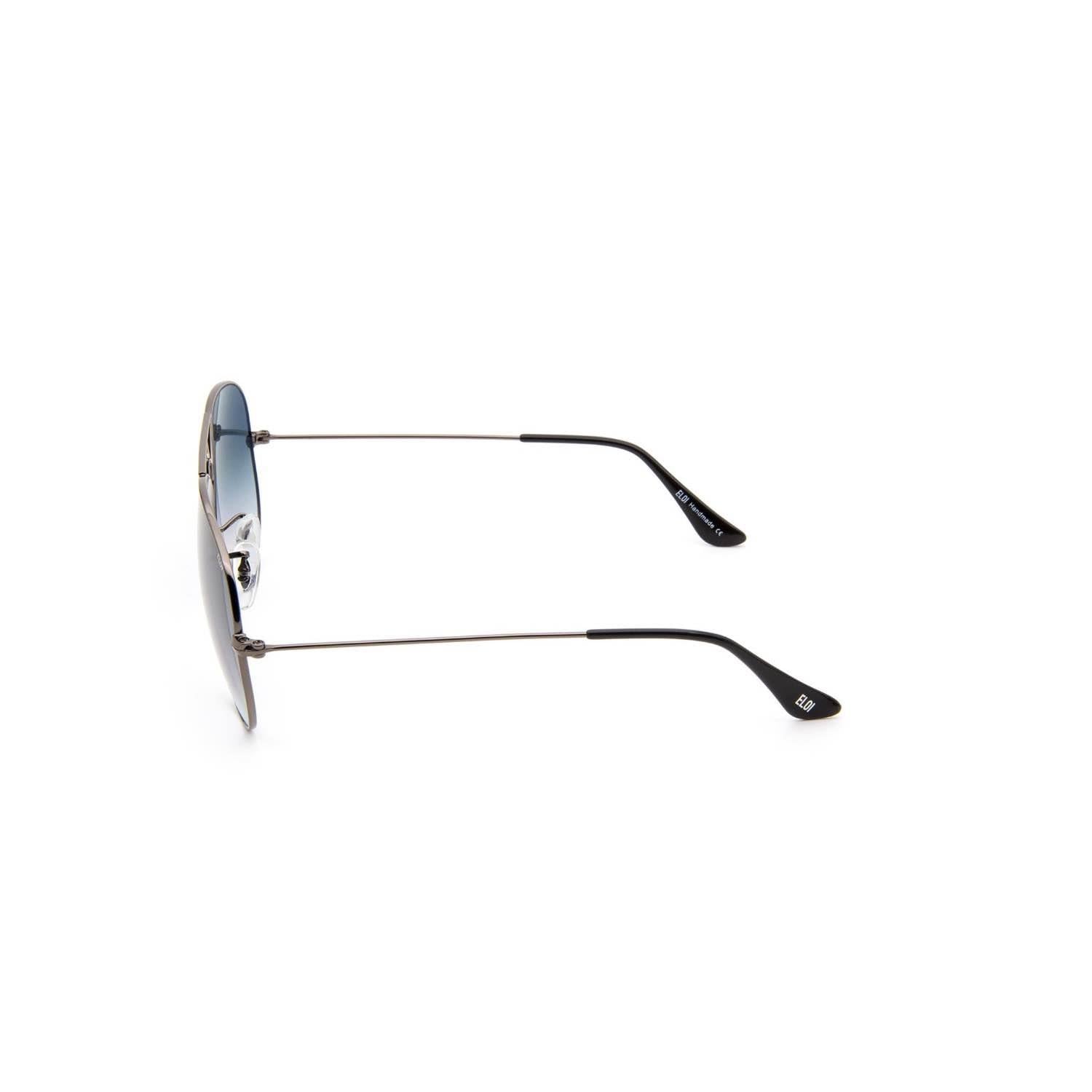Eloi 1005 01 58 Unisex Damla Gri Metal Güneş Gözlüğü