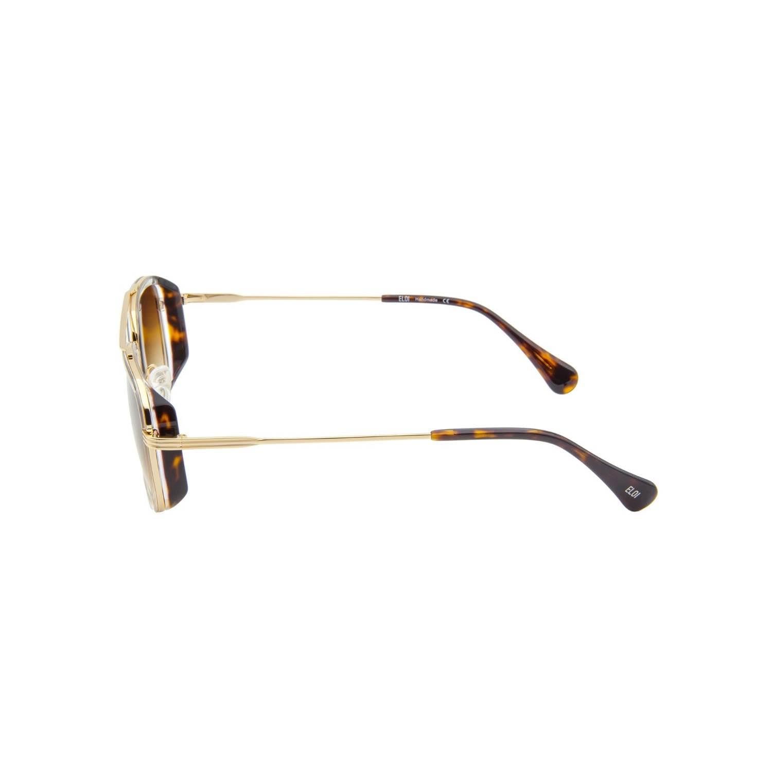 Eloi 1869 Opa C2 52 Unisex Dikdörtgen Gold Kombine Güneş Gözlüğü