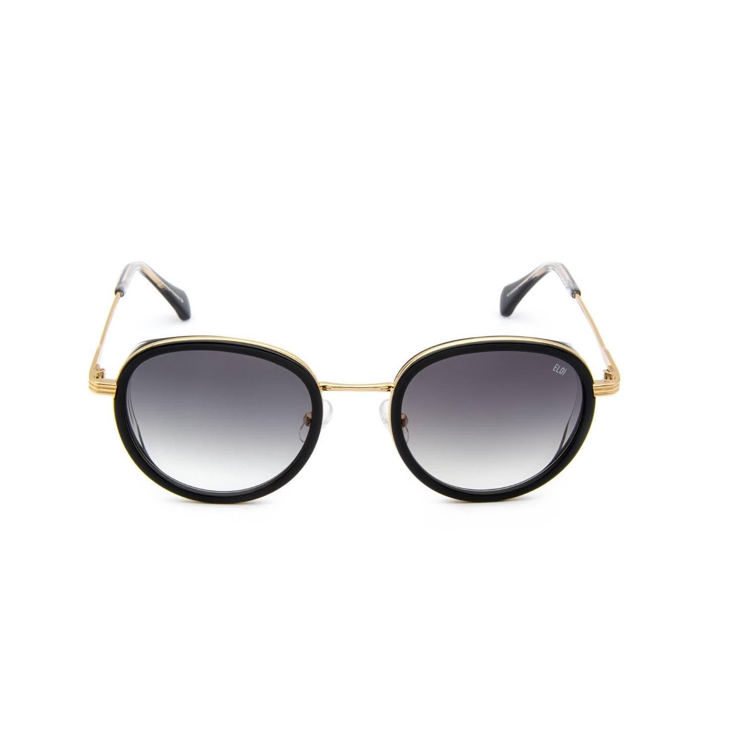 Eloi 1870 01 Mipa 54 Unisex Yuvarlak Gold Kombine Güneş Gözlüğü