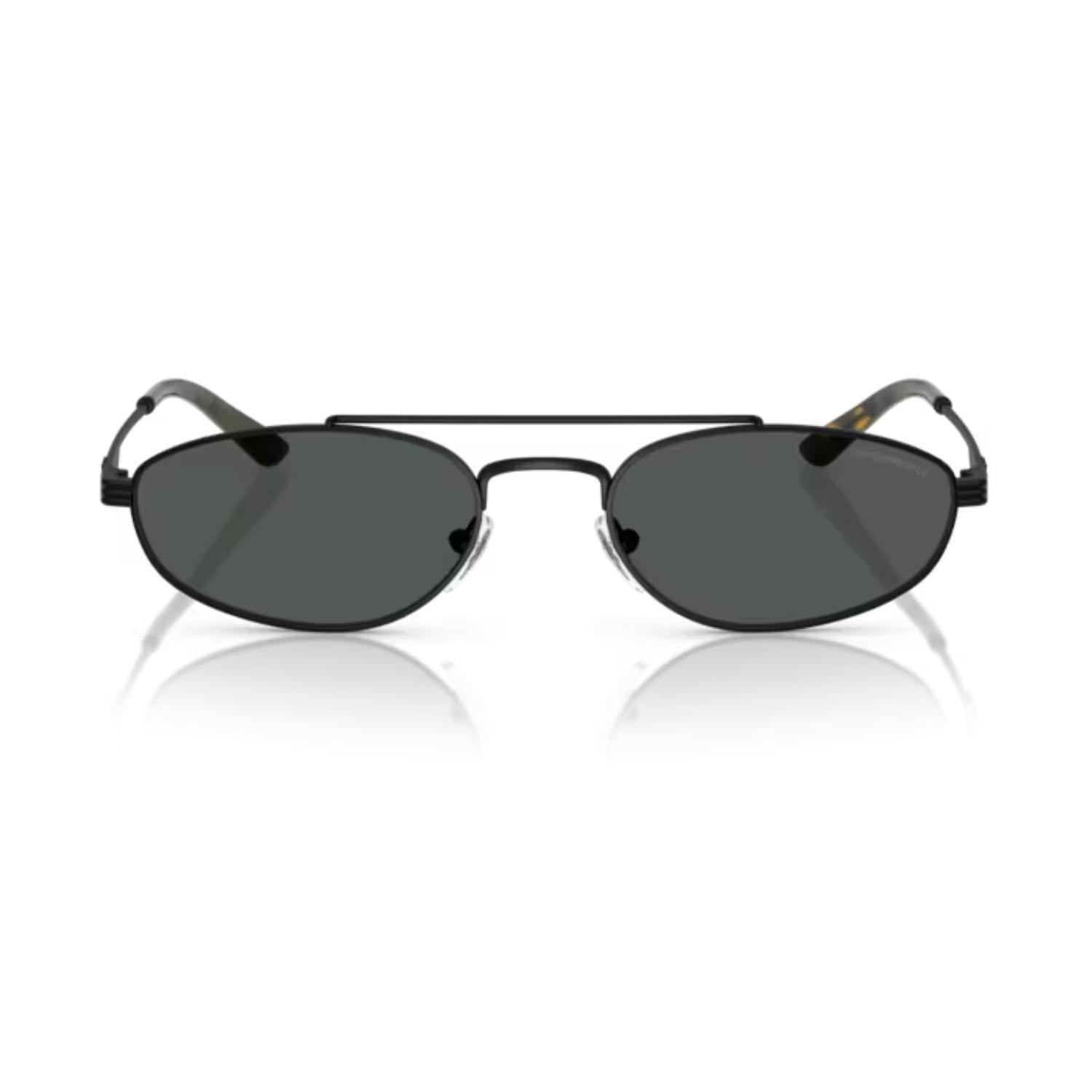 Emporio Armani EA 2157 300187 54 Erkek Pilot Siyah Metal Güneş Gözlüğü